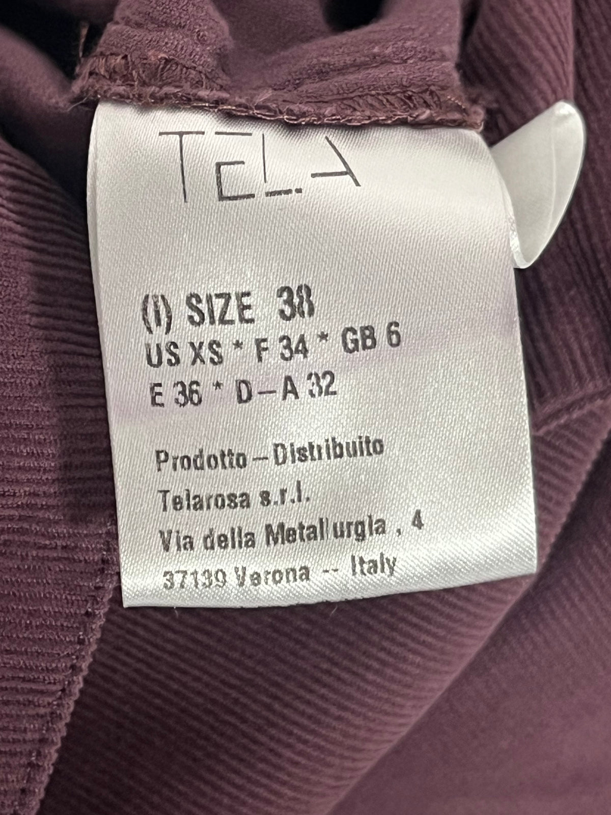 Tela corduroy jumpsuit