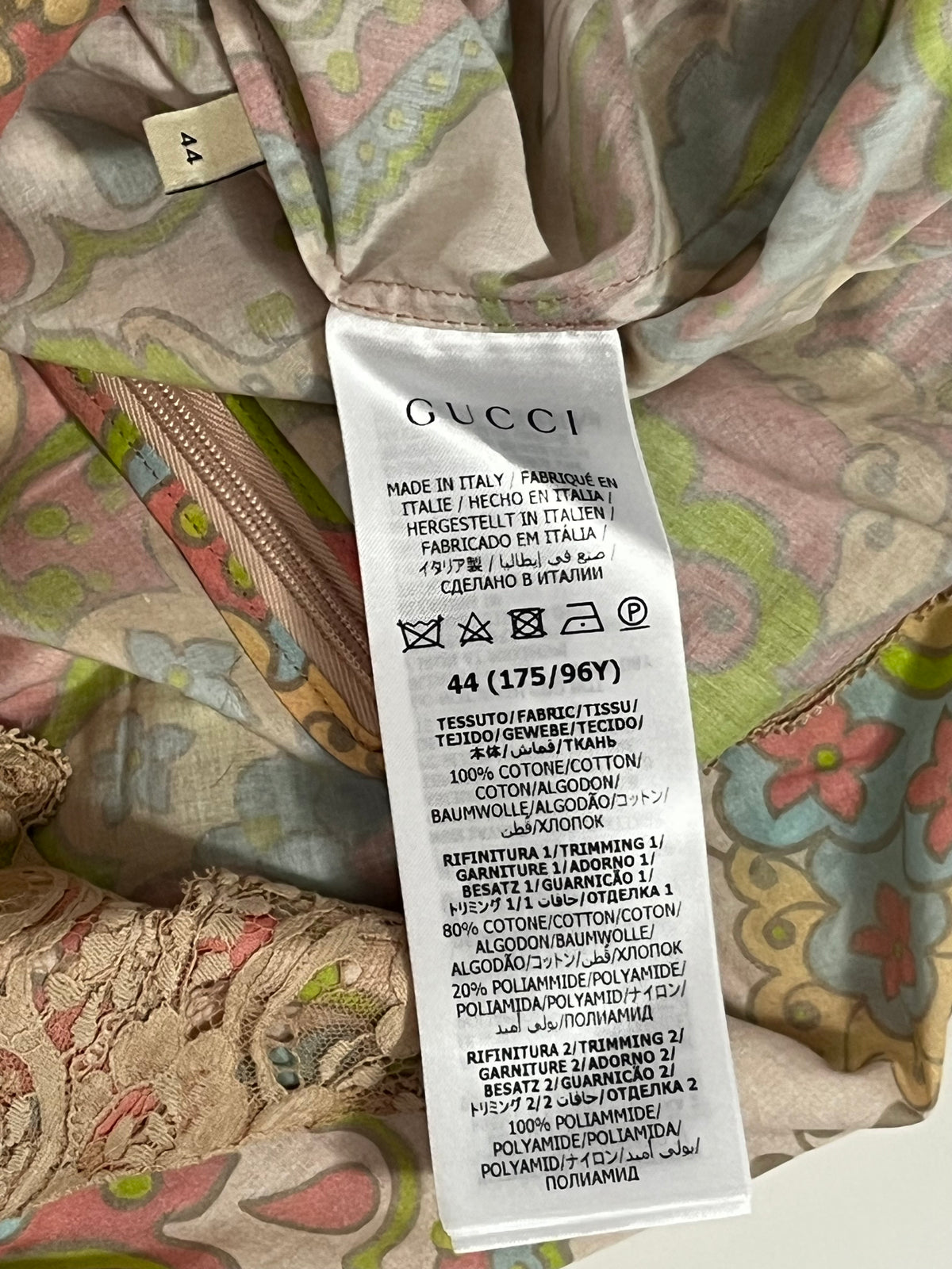 Gucci kaftan dress