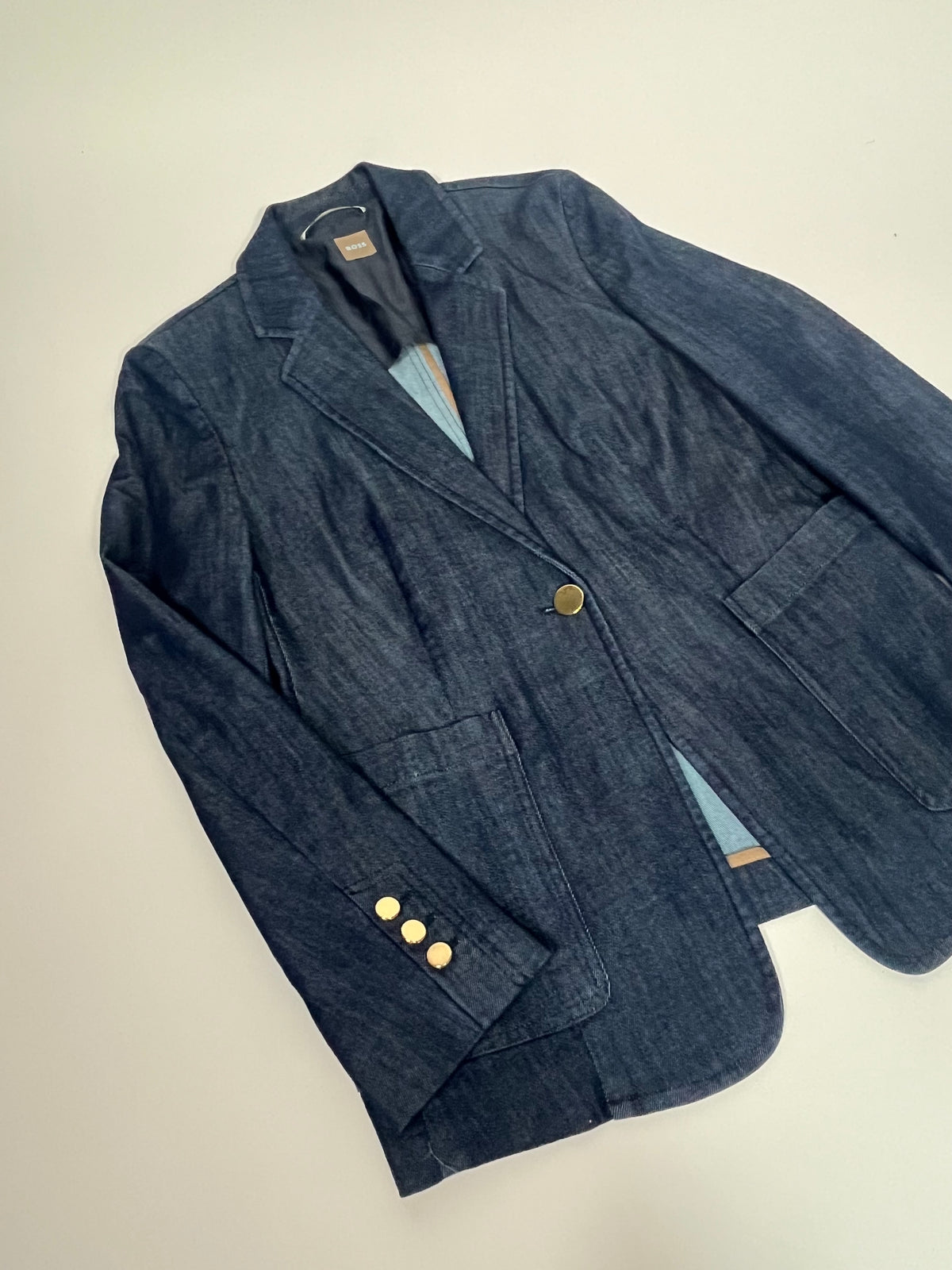 Boss tailored denim jacket