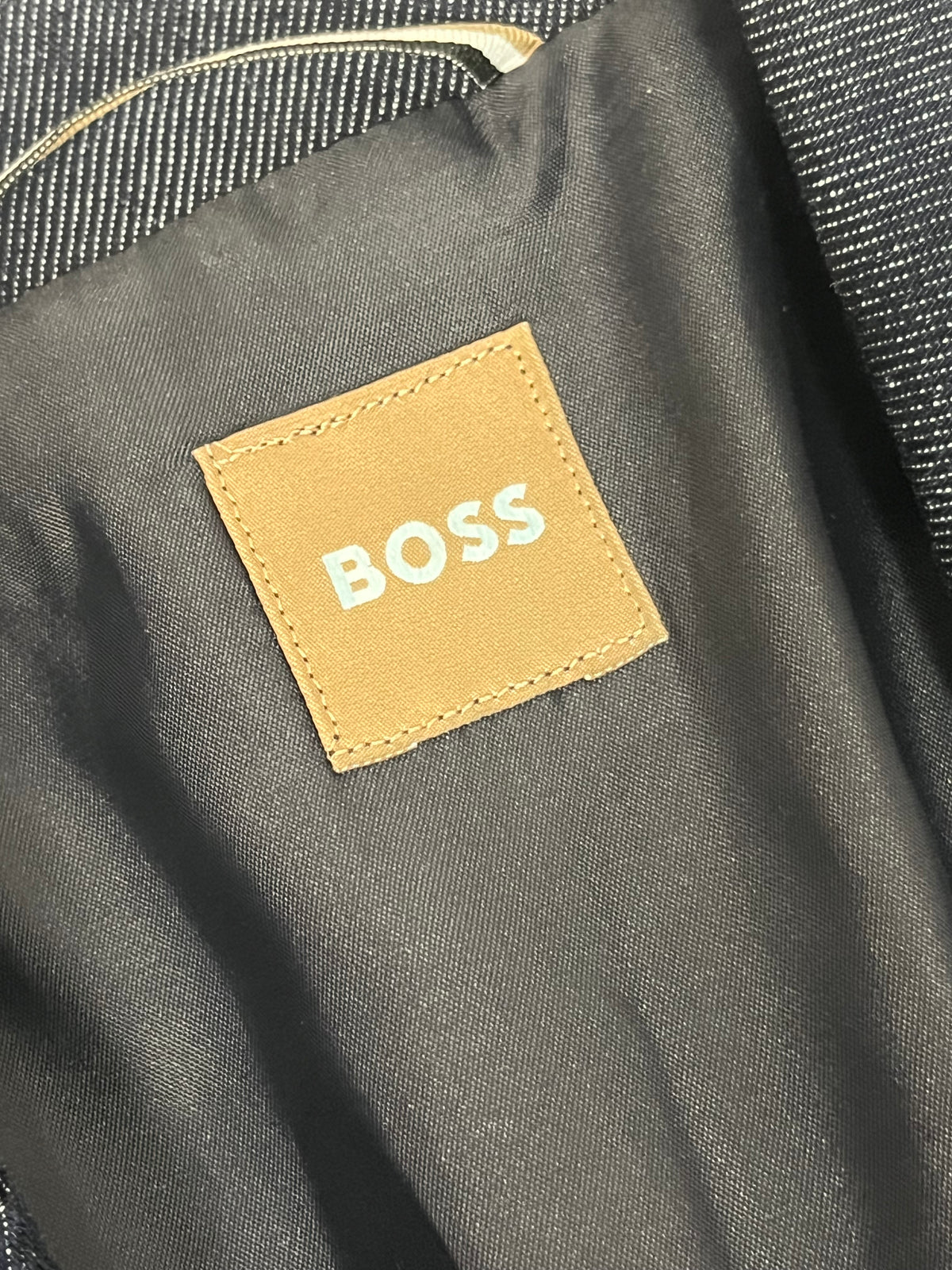 Boss tailored denim jacket