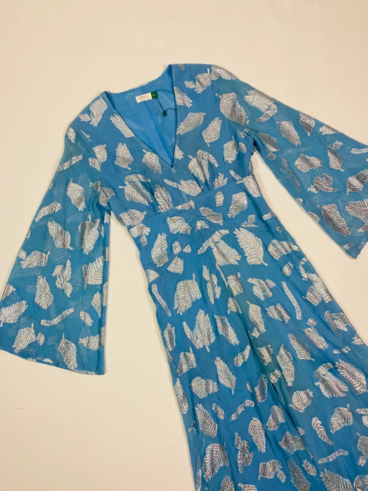 RIXO Flared Midi Dress