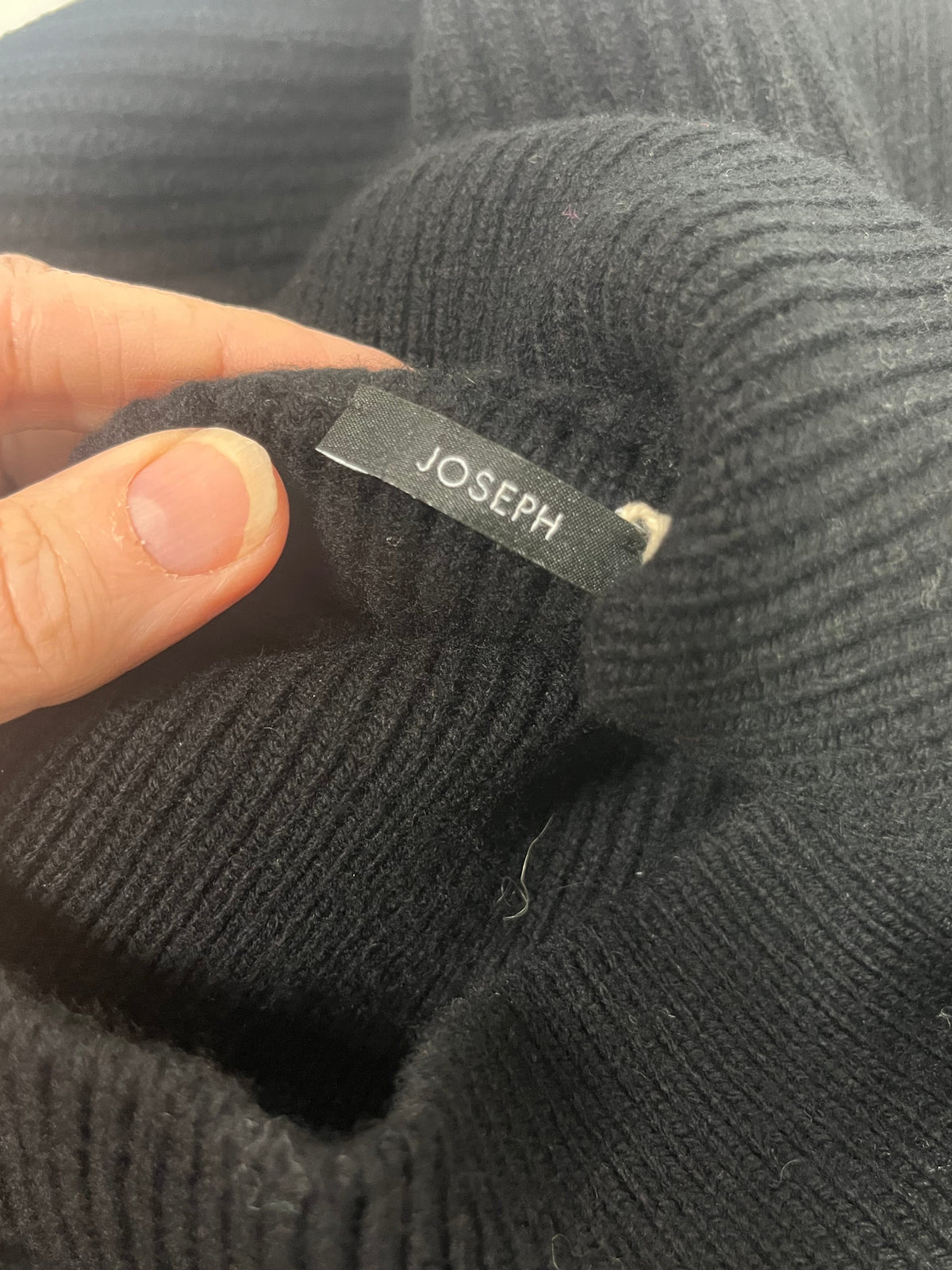 Joseph merino wool poloneck sweater