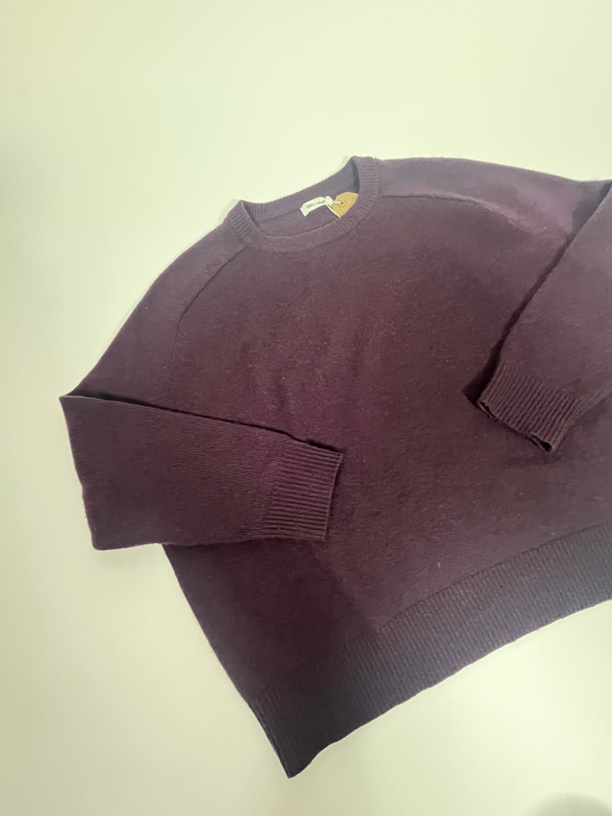 Soft Goat mulberry cashmere sweater
