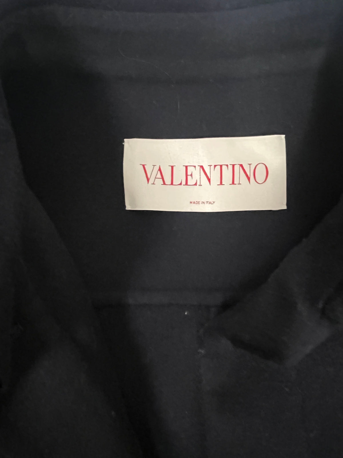 Valentino wool & cashmere coat
