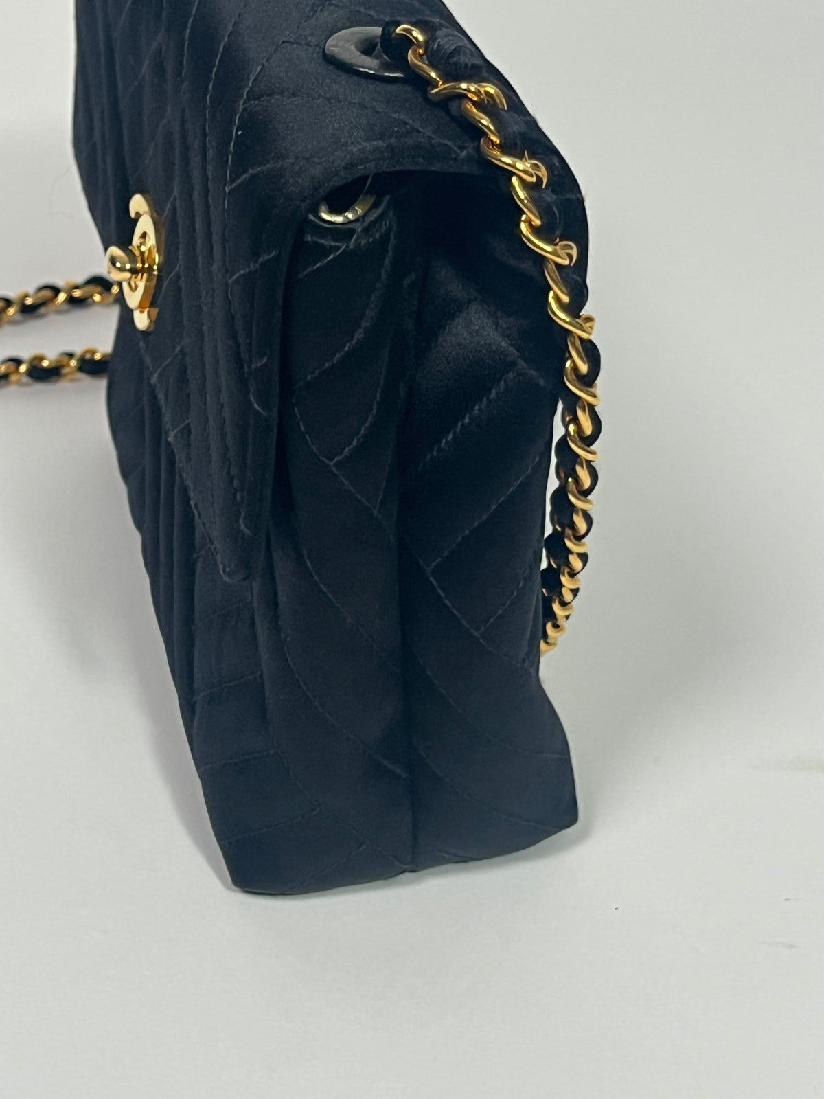 Vintage CHANEL satin bag