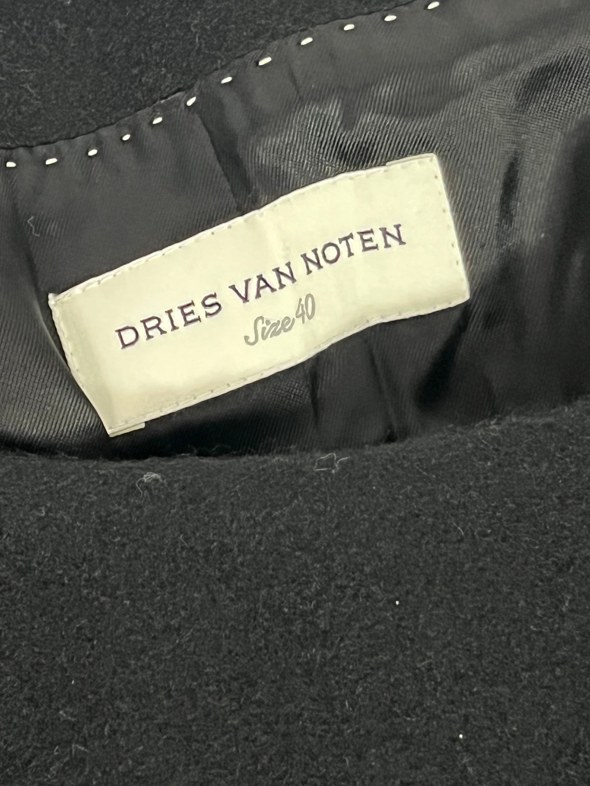 Dries Van Noten crystal embellished jacket