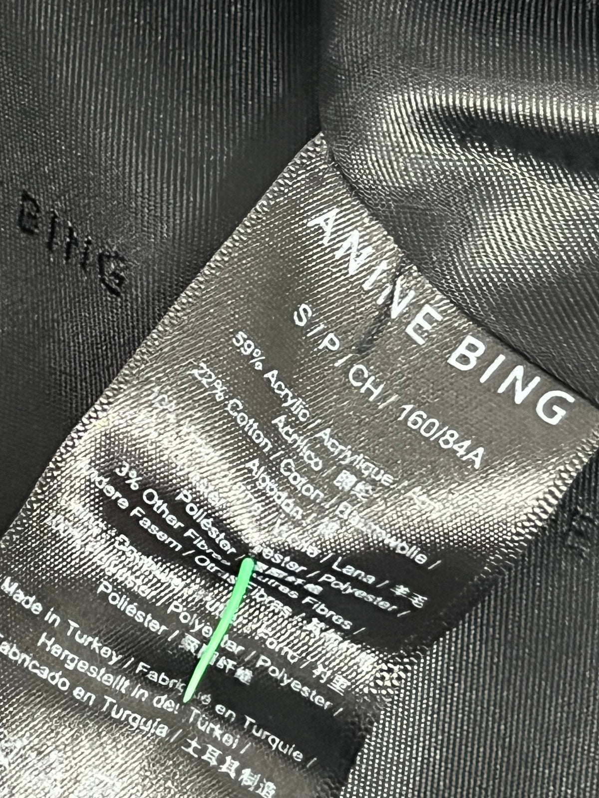 Anine Bing check jacket