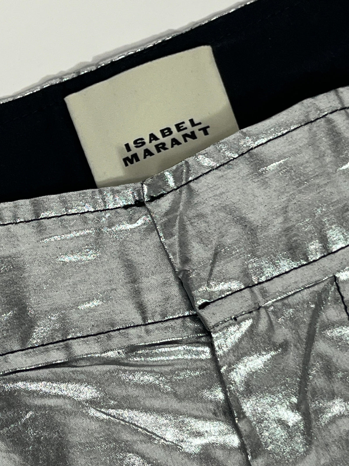 Isabel Marant silver trouser