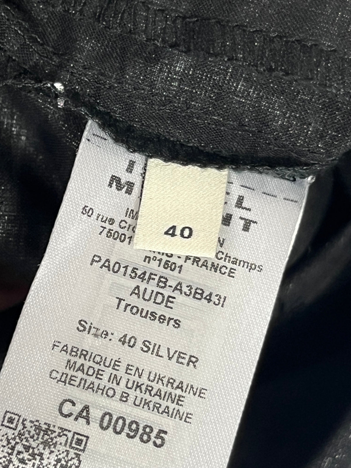 Isabel Marant silver trouser