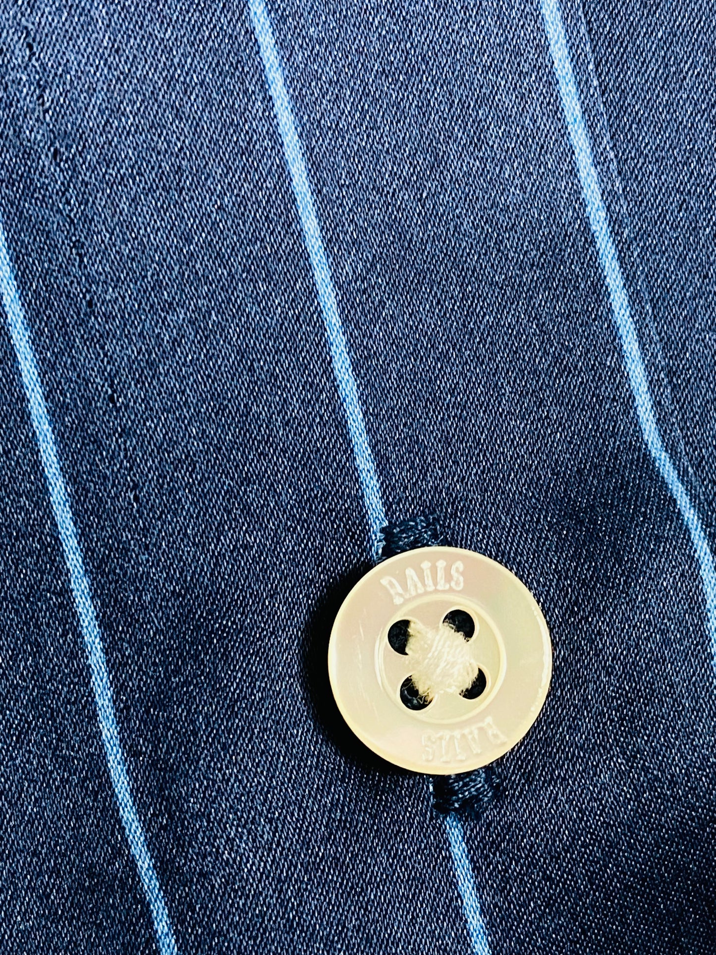 Rails pinstripe blouse