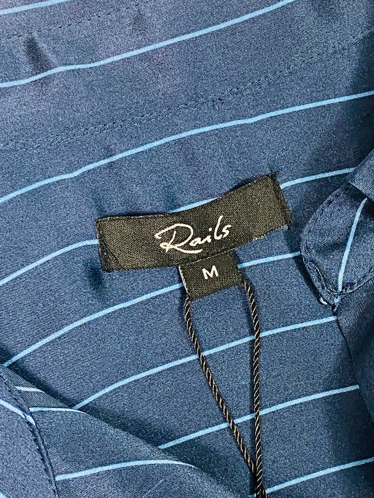 Rails pinstripe blouse