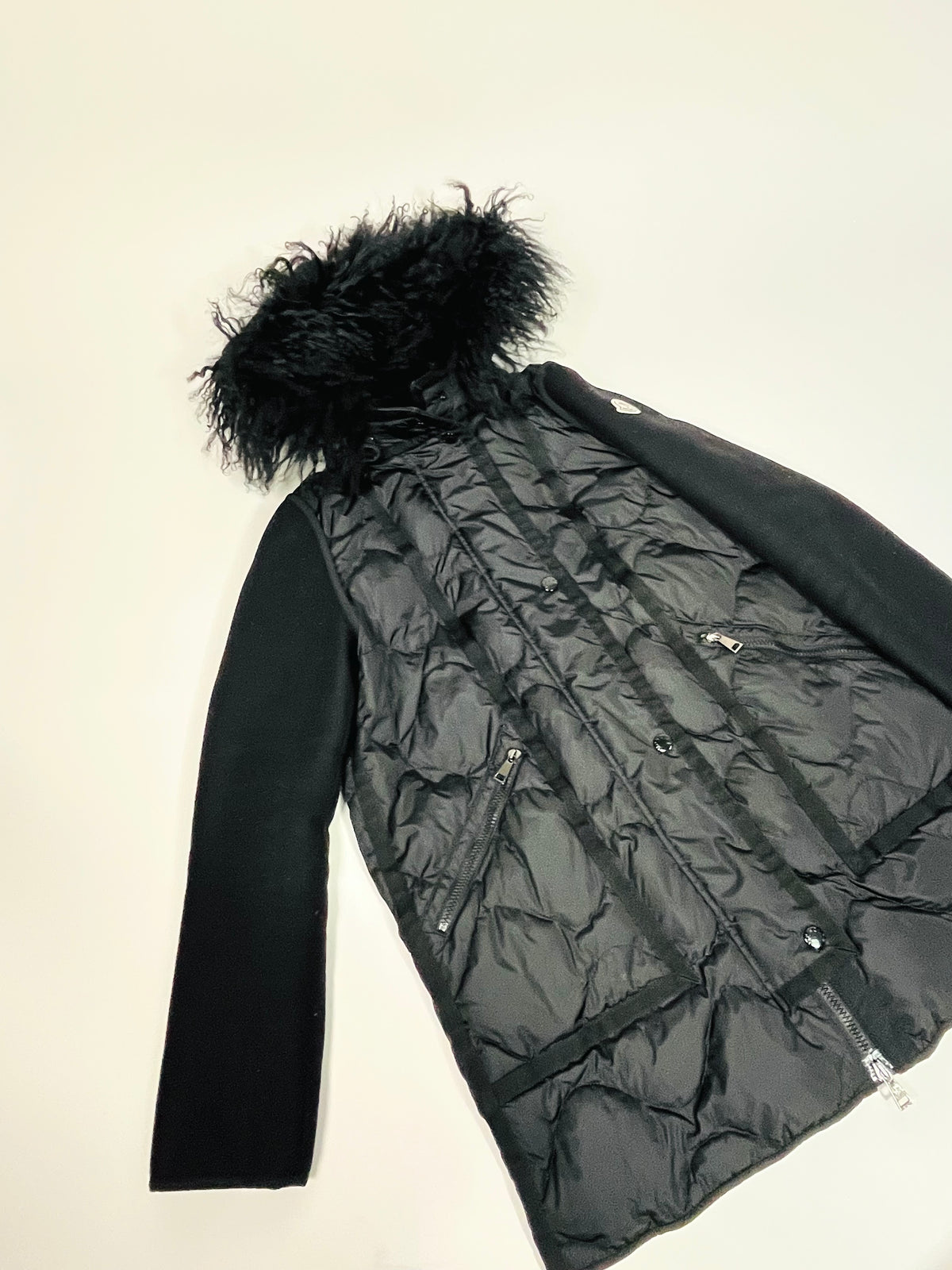 Moncler quilted coat  size 2