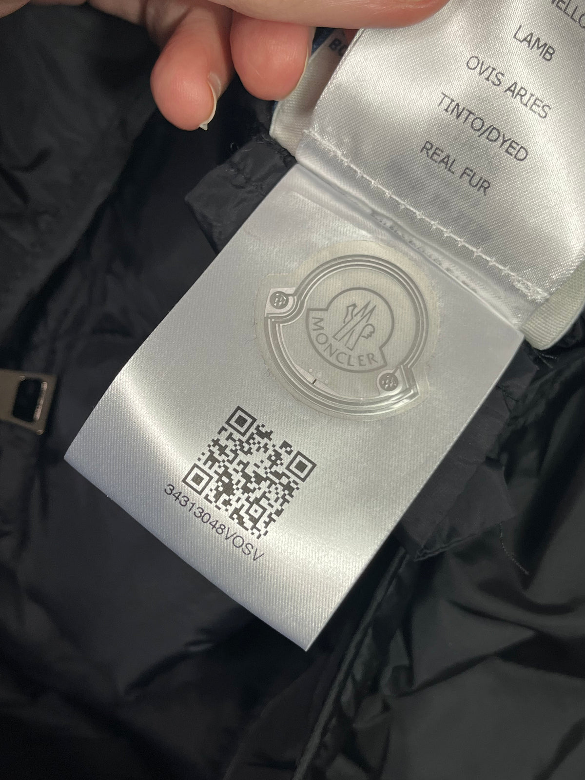 Moncler quilted coat  size 2
