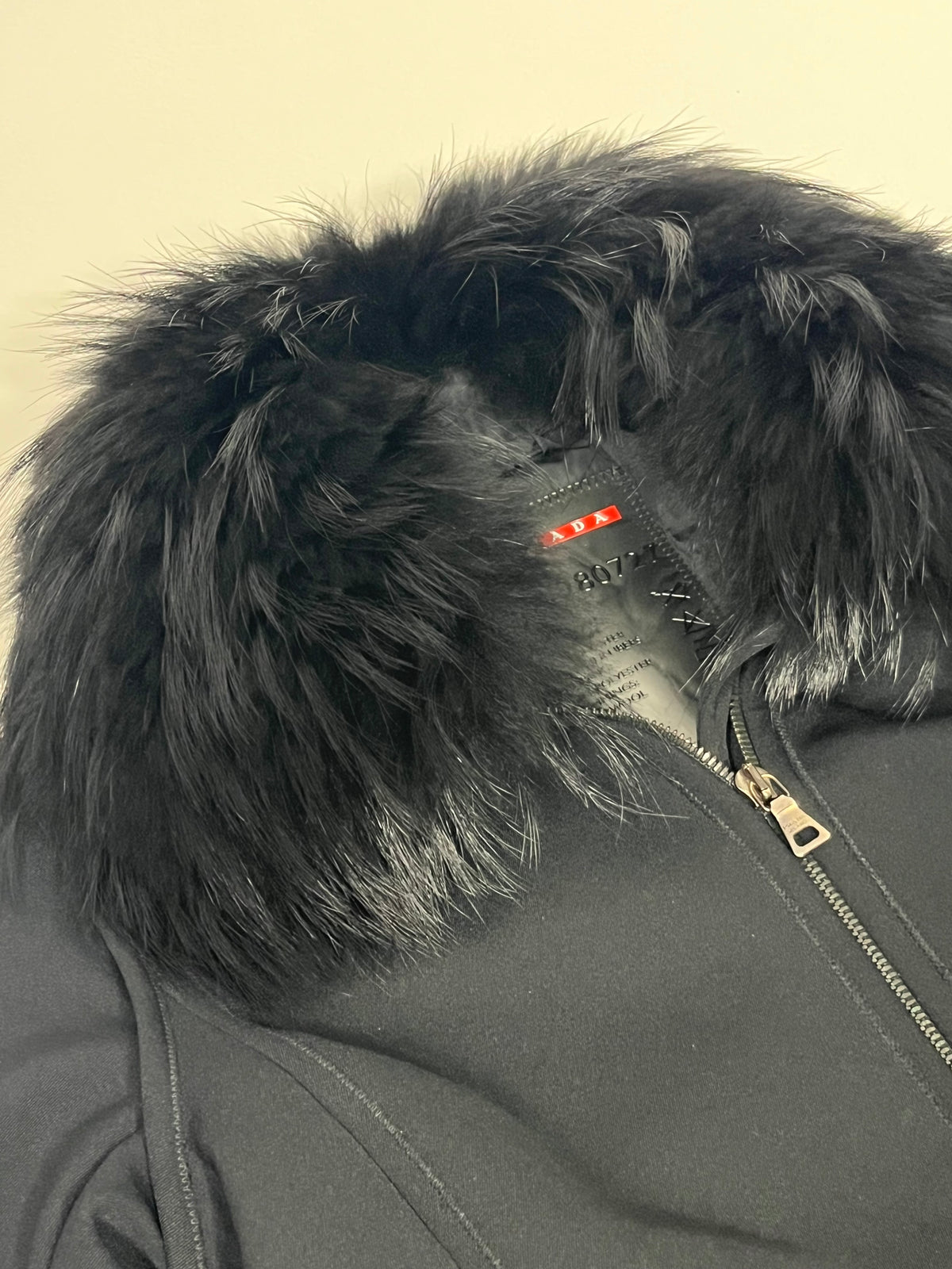 Prada technical jacket with detachable collar
