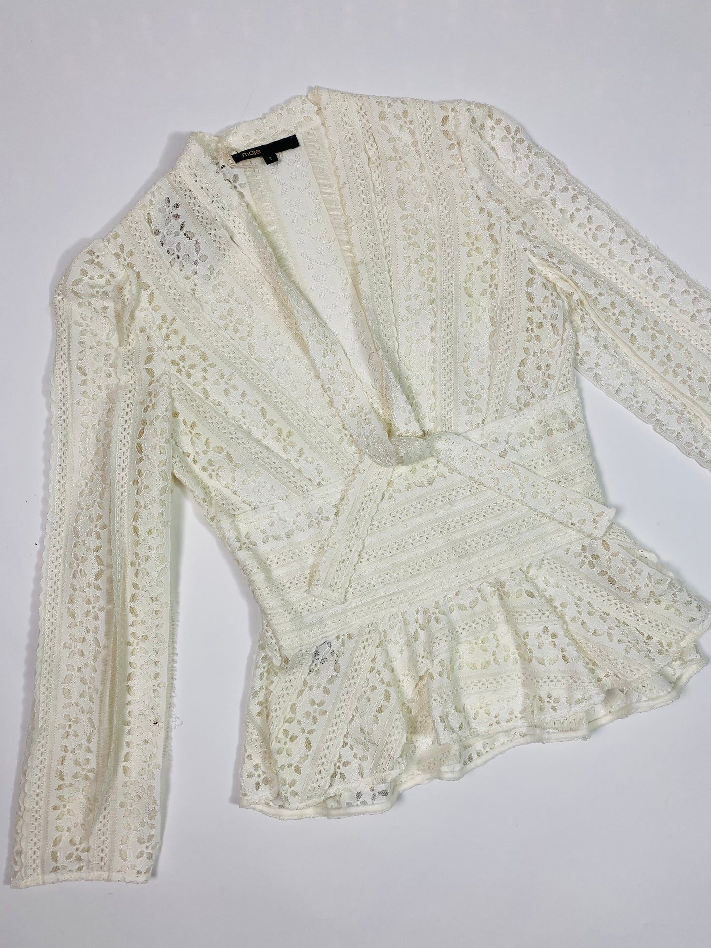 Maje lace blouse
