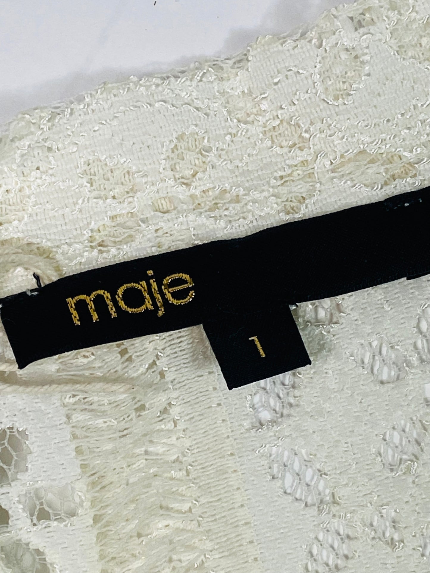 Maje lace blouse