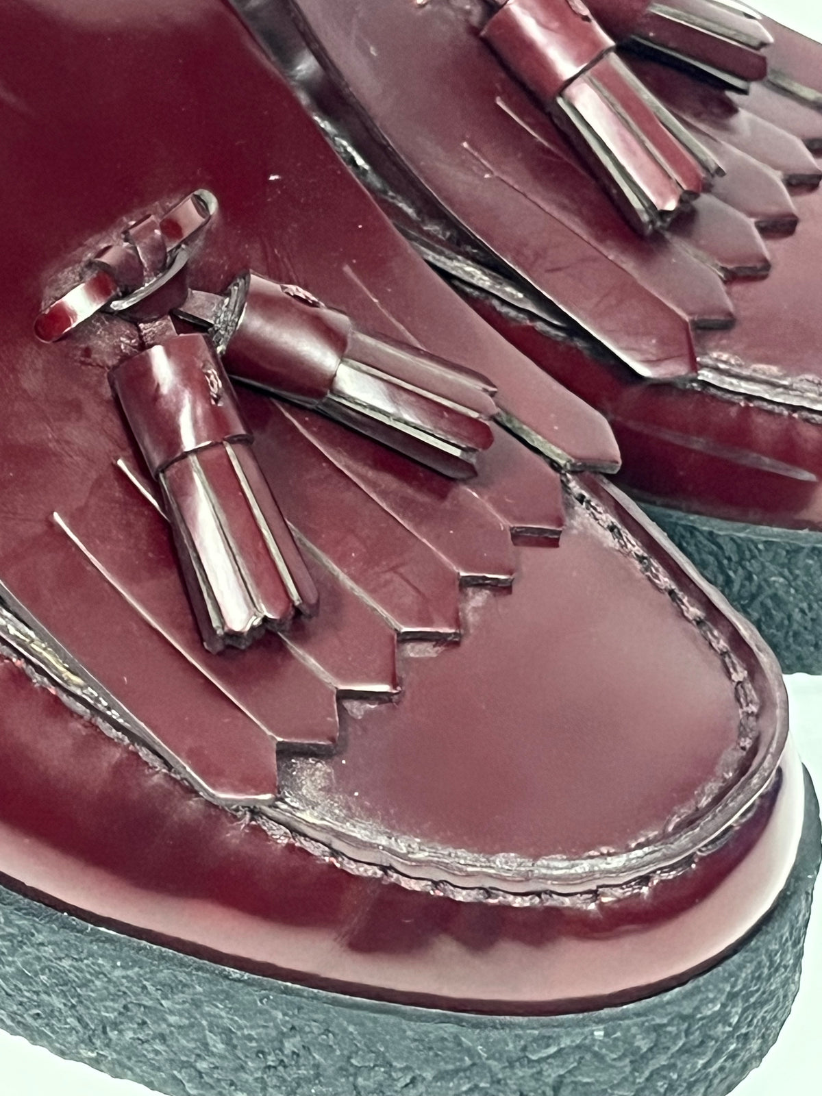 Celine Paris oxblood loafers s39