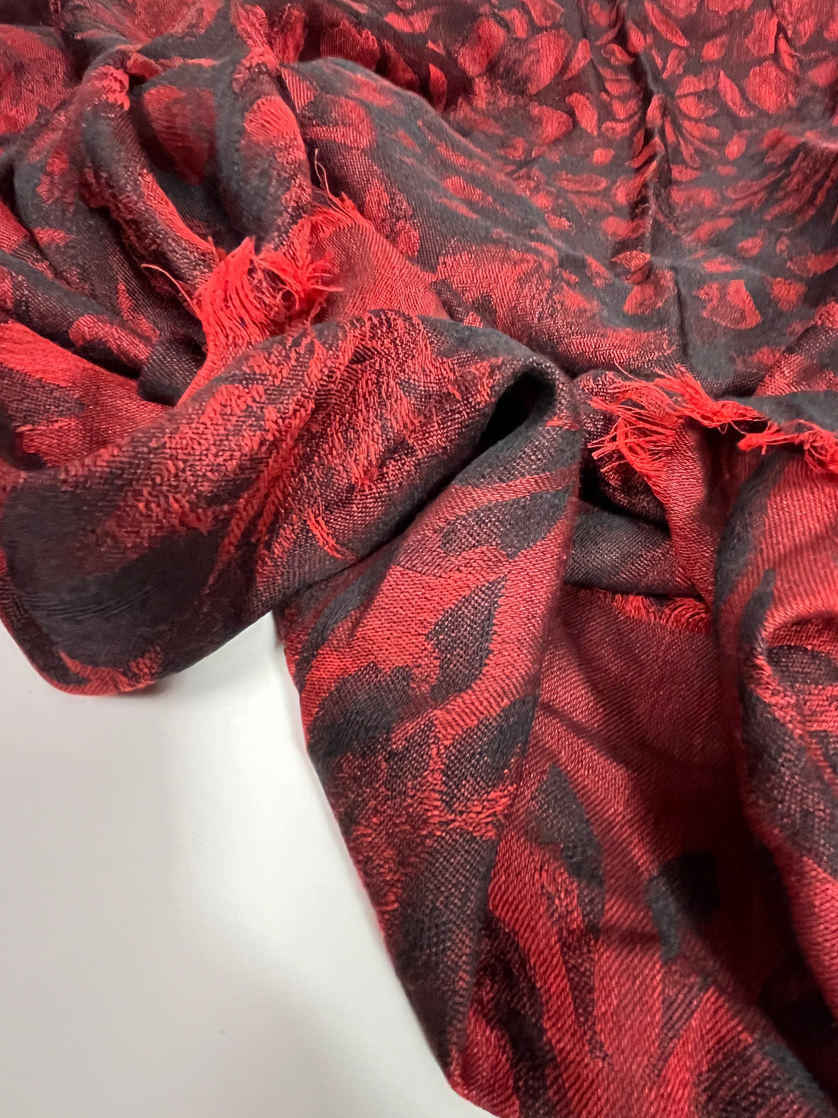Alexander McQueen silk and wool extra large scarf