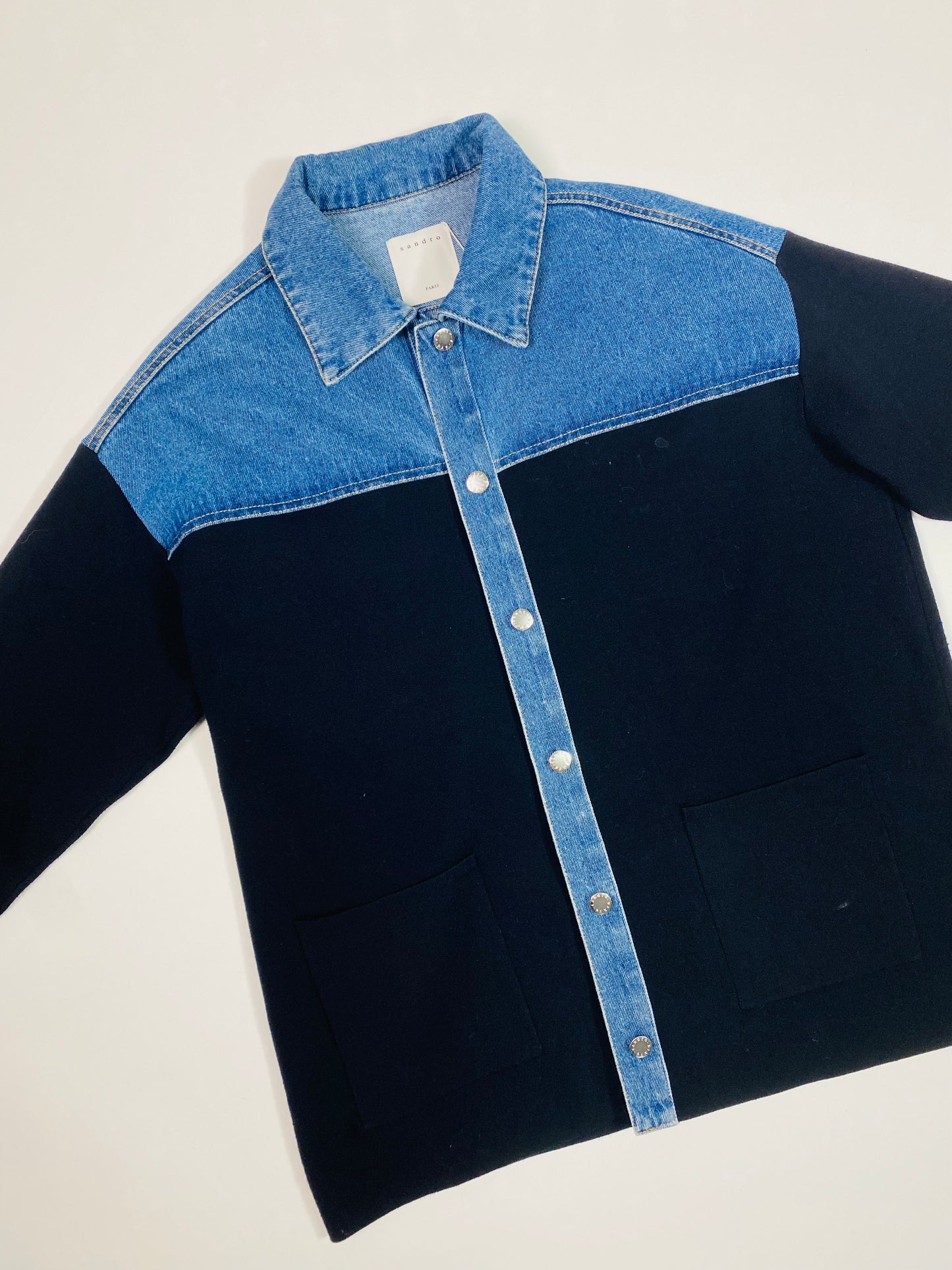 Sandro Paris denim shirt
