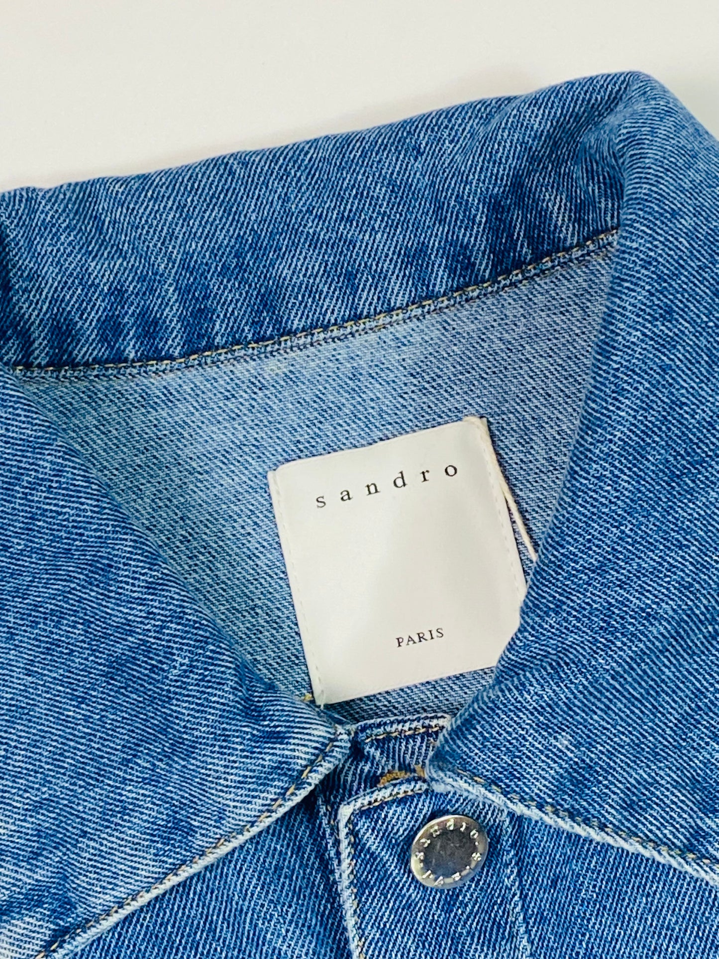 Sandro Paris denim shirt