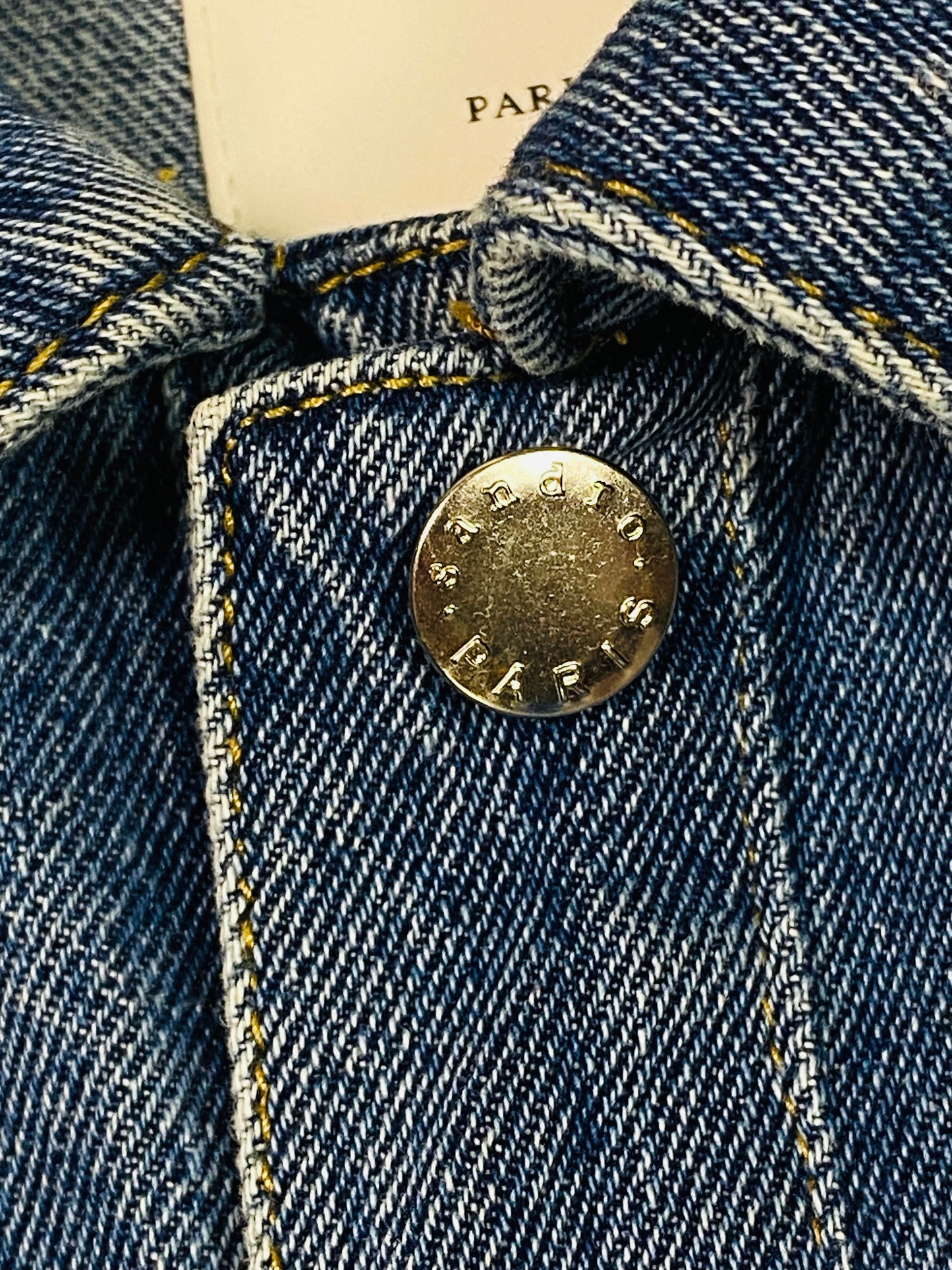 Sandro Paris denim shirt