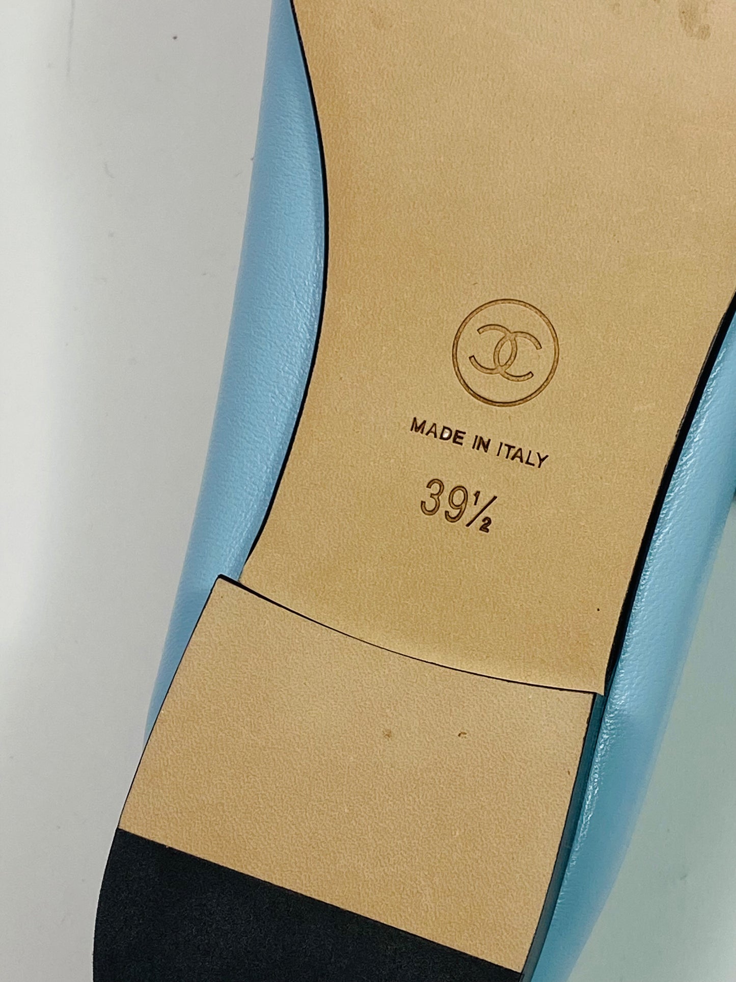 CHANEL Lambskin ballet flats