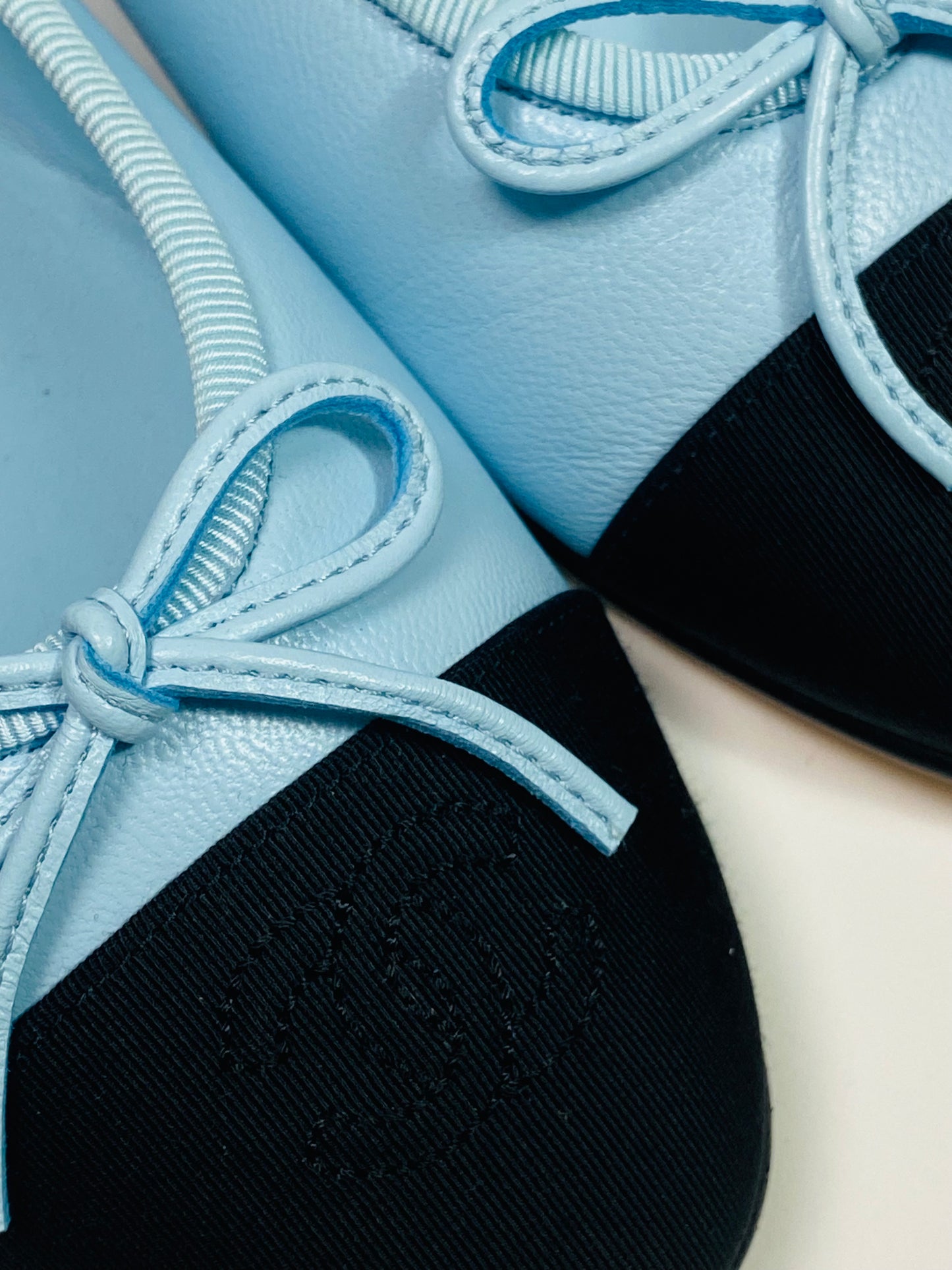 CHANEL Lambskin ballet flats