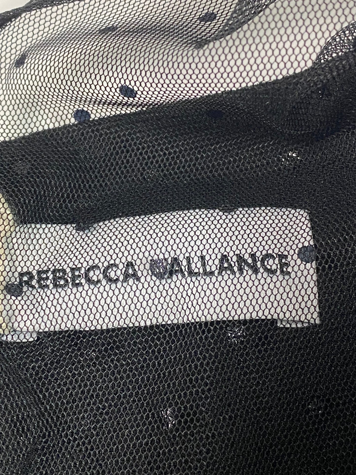 Rebecca Vallance mesh mini dress