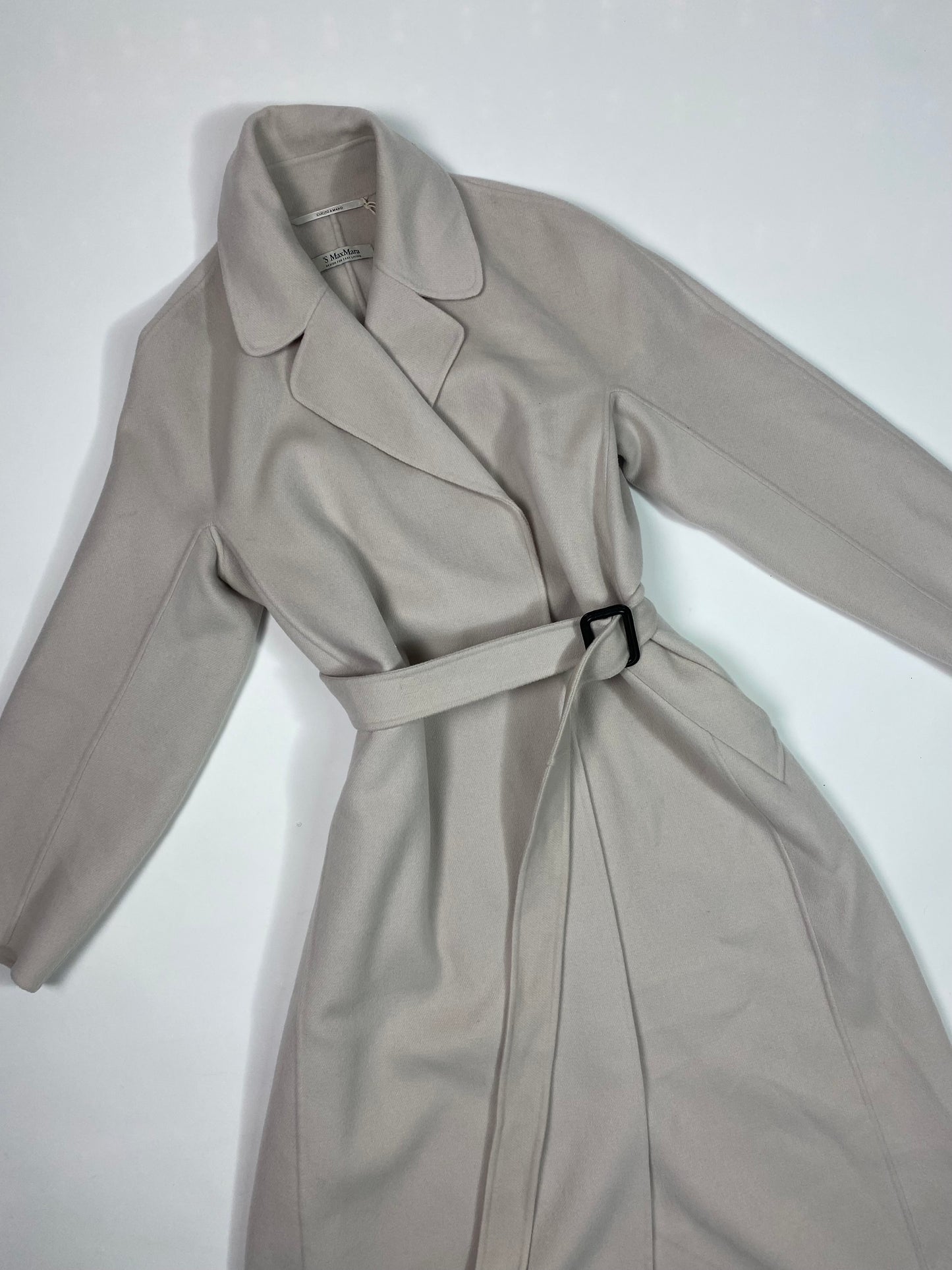 'S MaxMara wool wrap coat