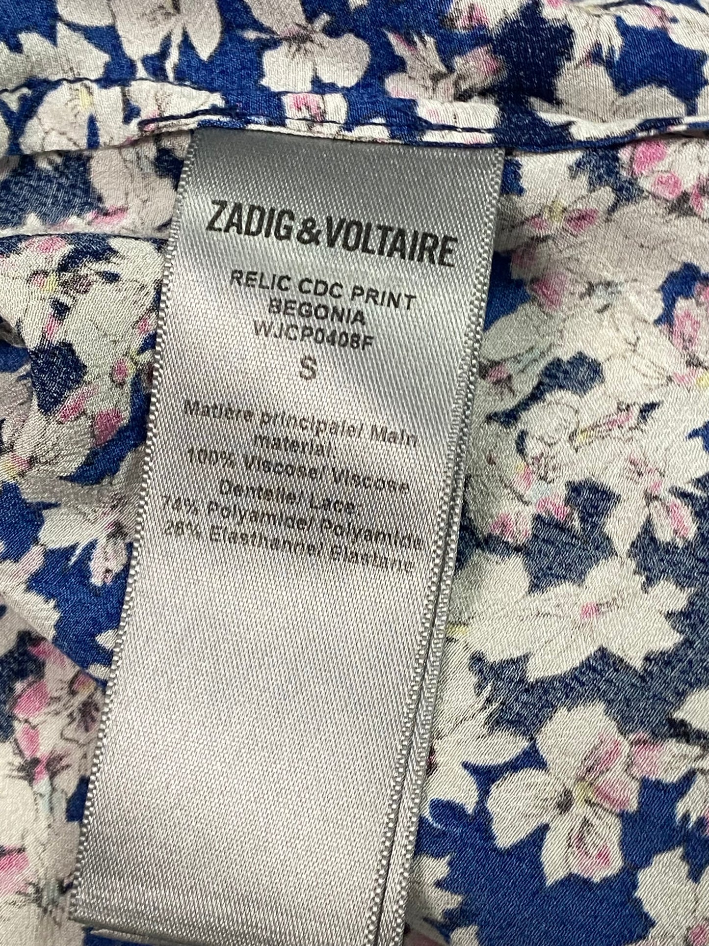 Zadig & Voltaire floral maxi dress