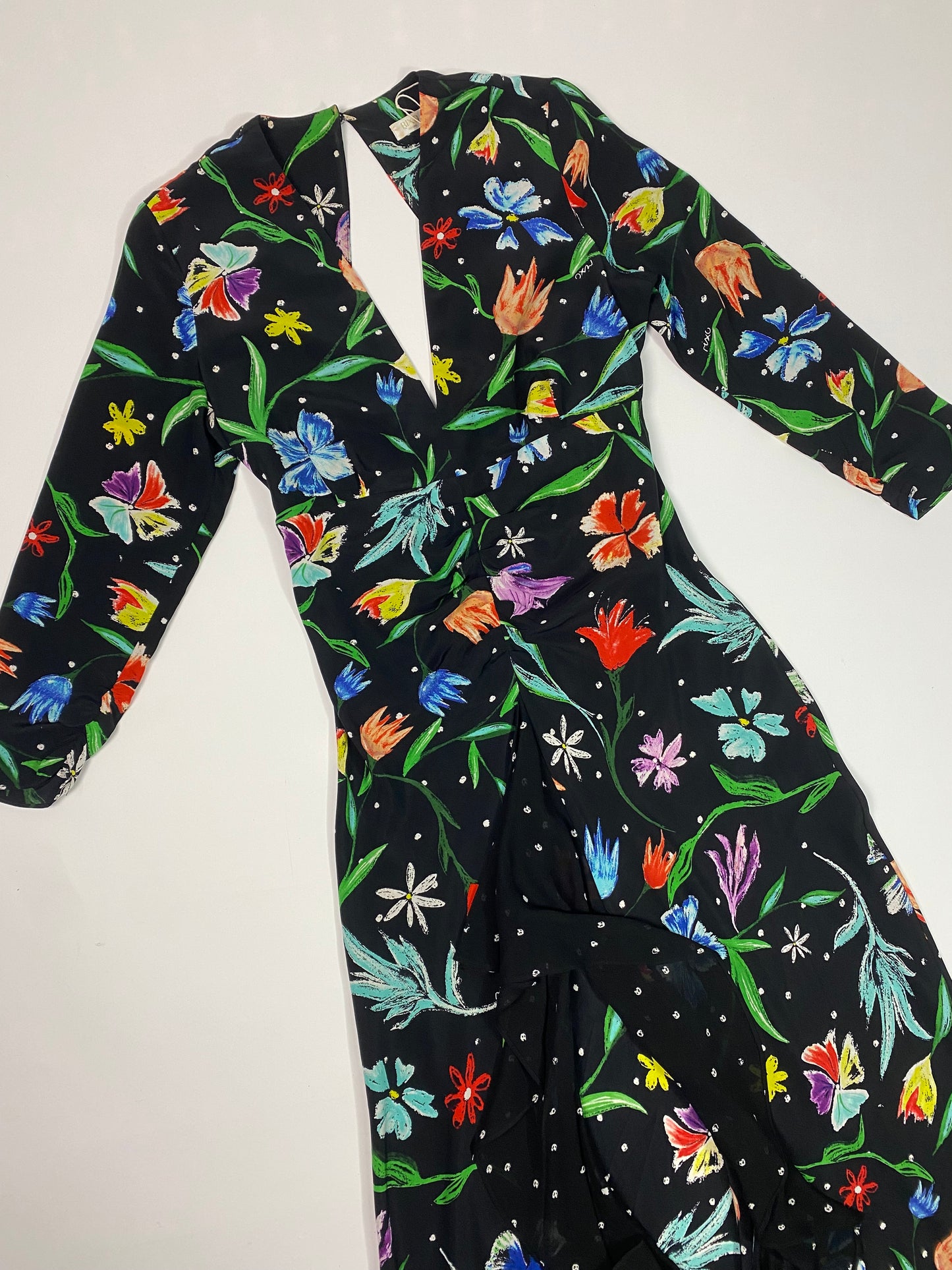 Rixo floral maxi dress