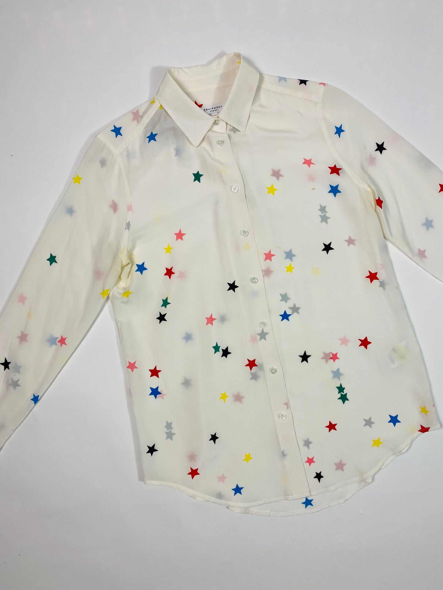 Equipment silk shirt