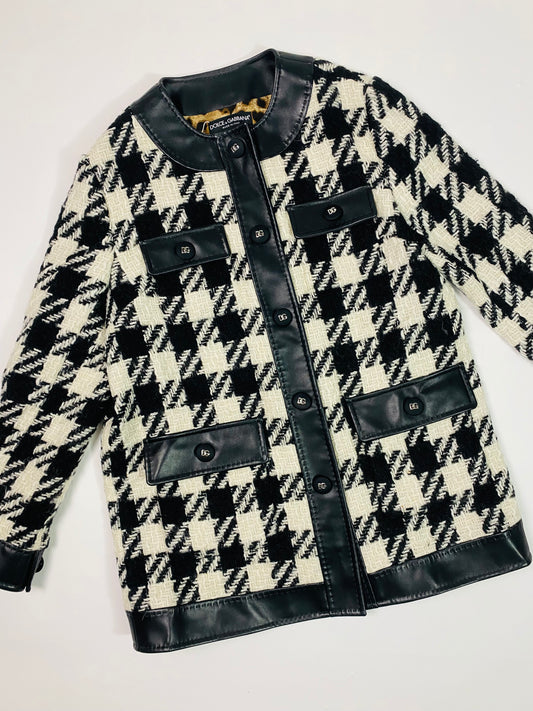 Dolce & Gabbana Houndstooth Jacket