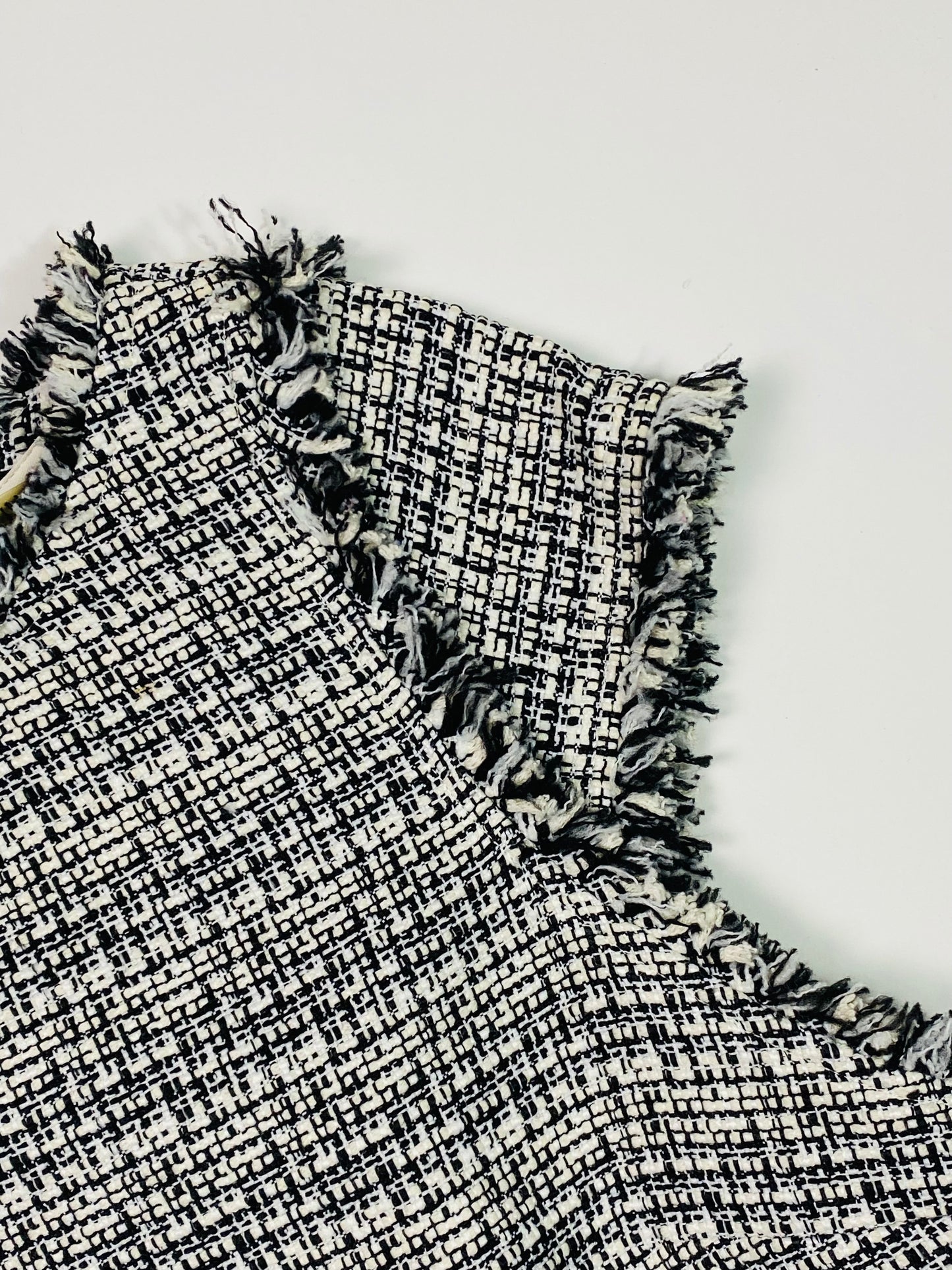 Alice and Olivia Tweed top