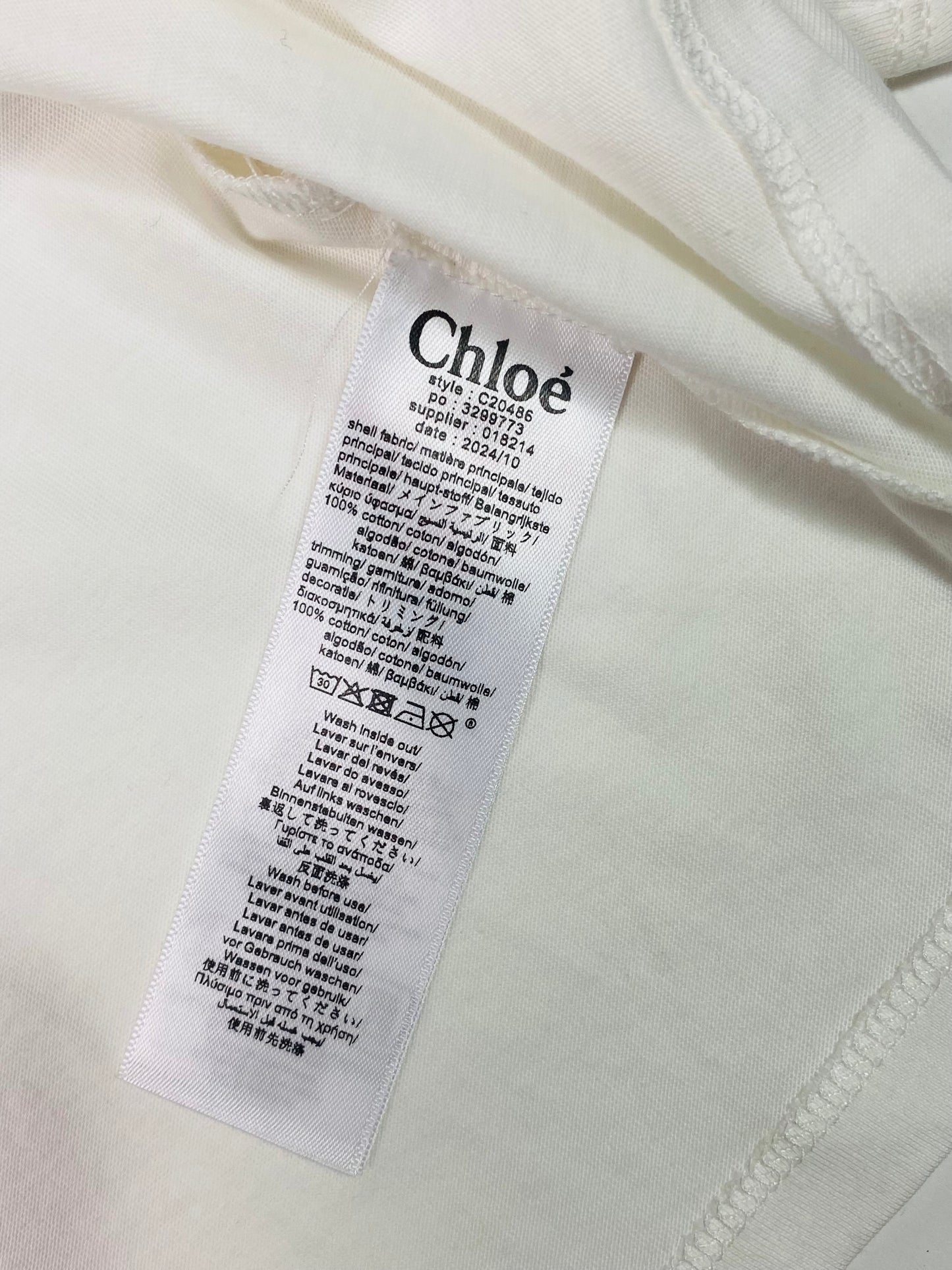 Chloé graphic tee