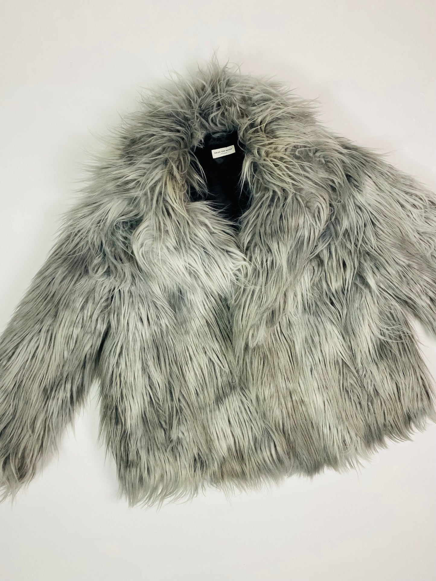 Dries Van Noten short fur jacket