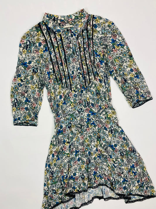 Zadig & Voltaire floral shirt dress