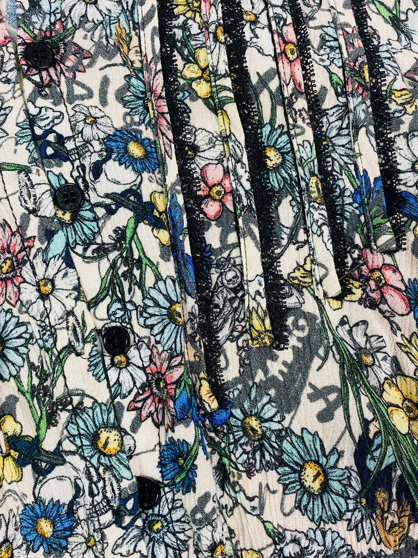 Zadig & Voltaire floral shirt dress