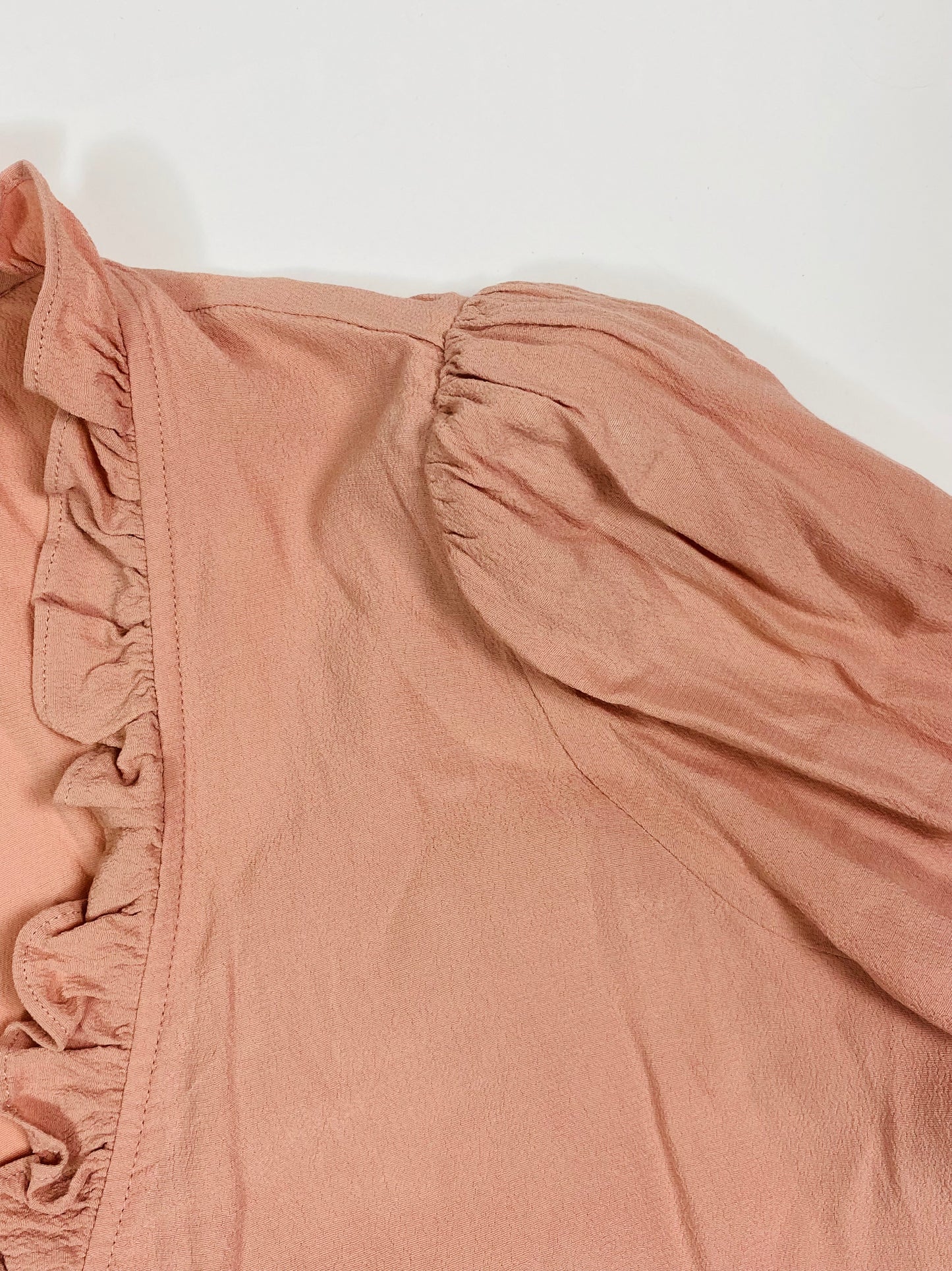 Ba&sh salmon blouse