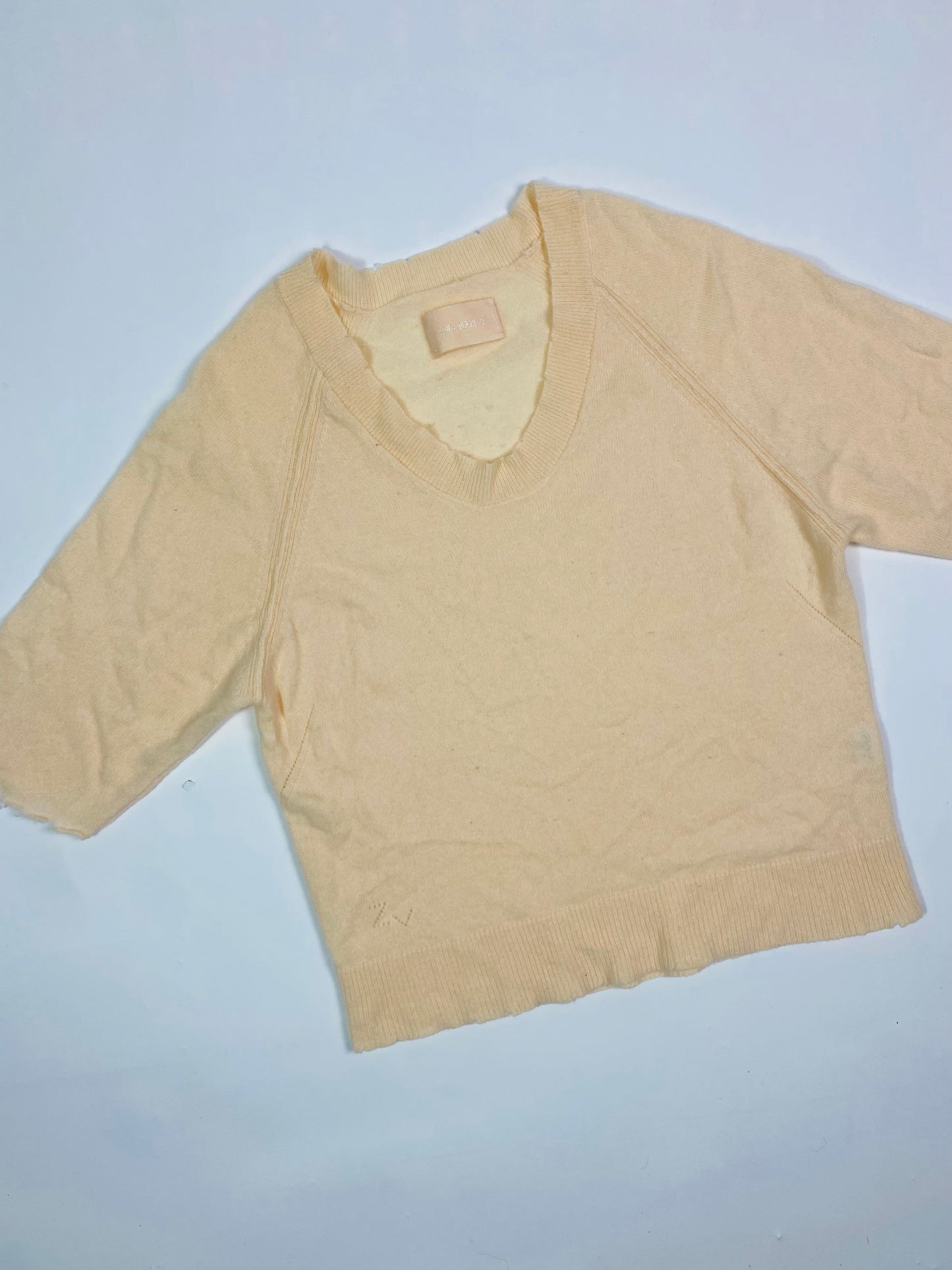 Zadig & Voltaire short cashmere sweater