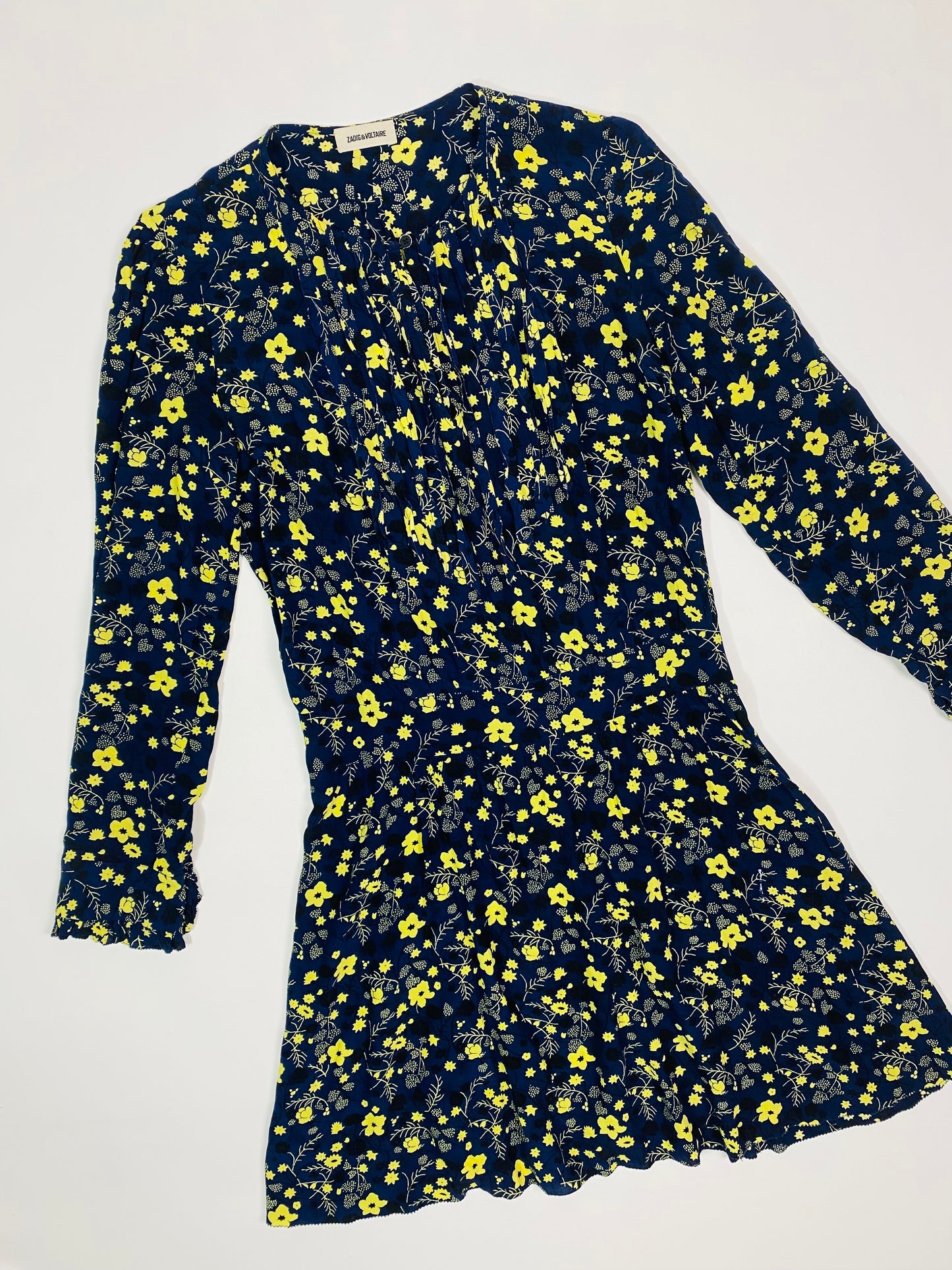 Zadig & Voltaire floral mini dress