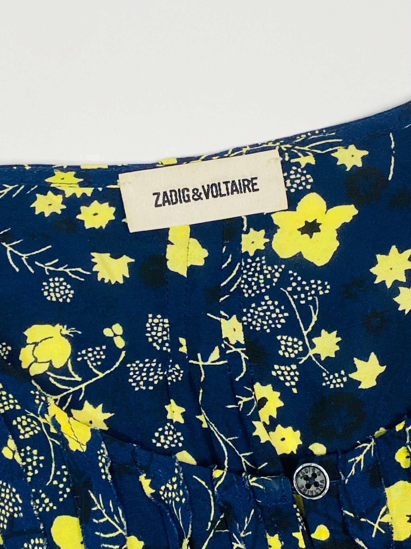 Zadig & Voltaire floral mini dress