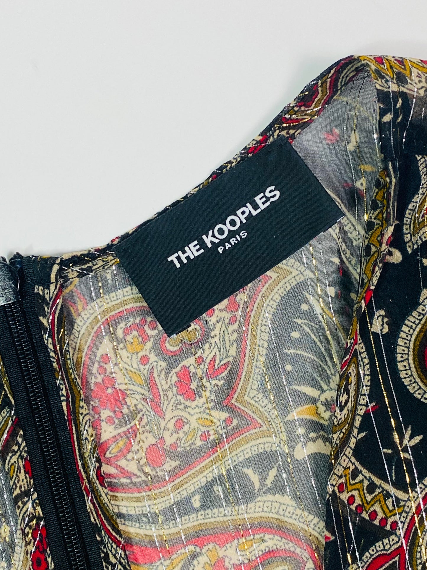 The Kooples Paris puff sleeve dress