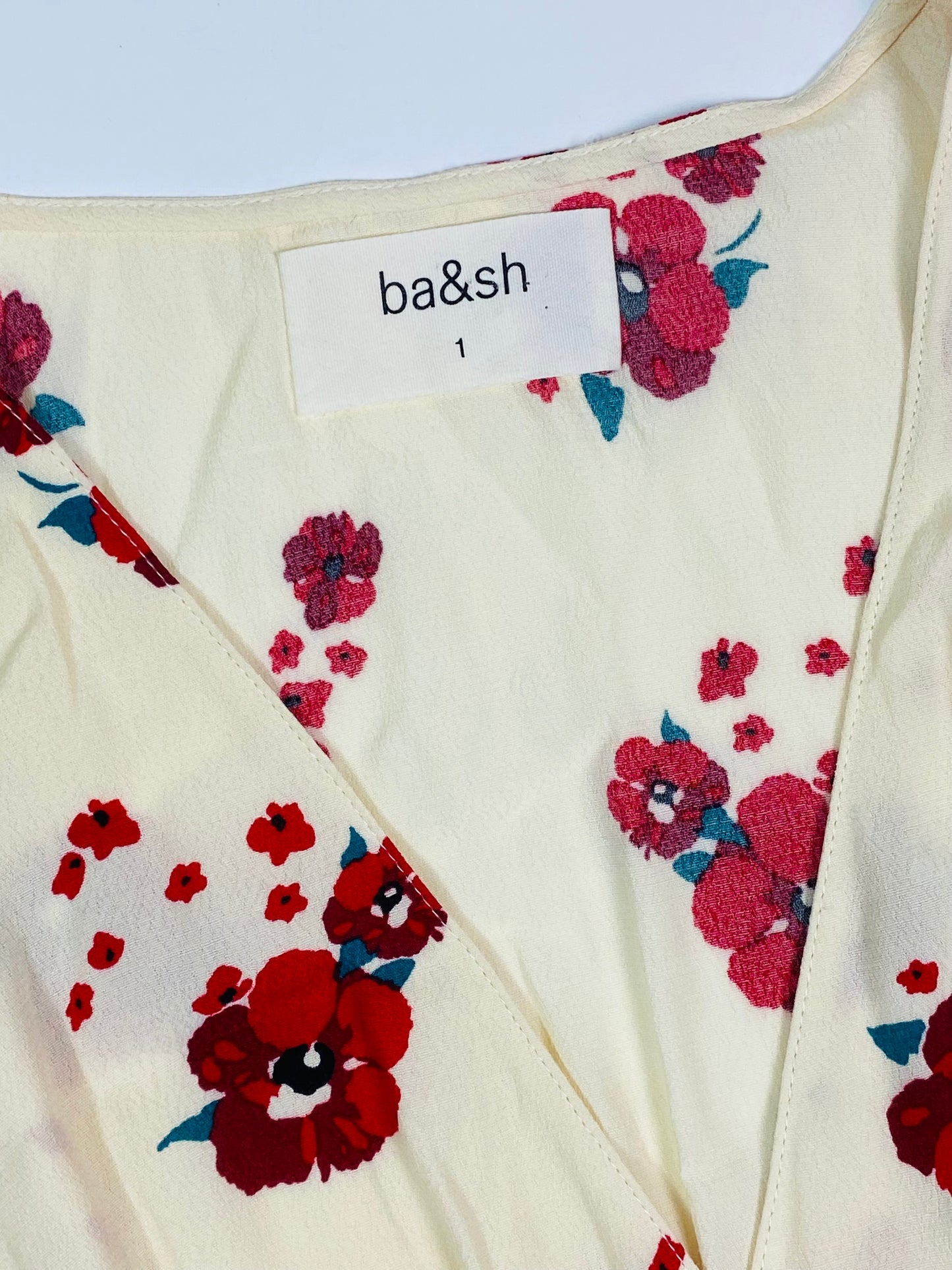 Ba&sh floral mini dress