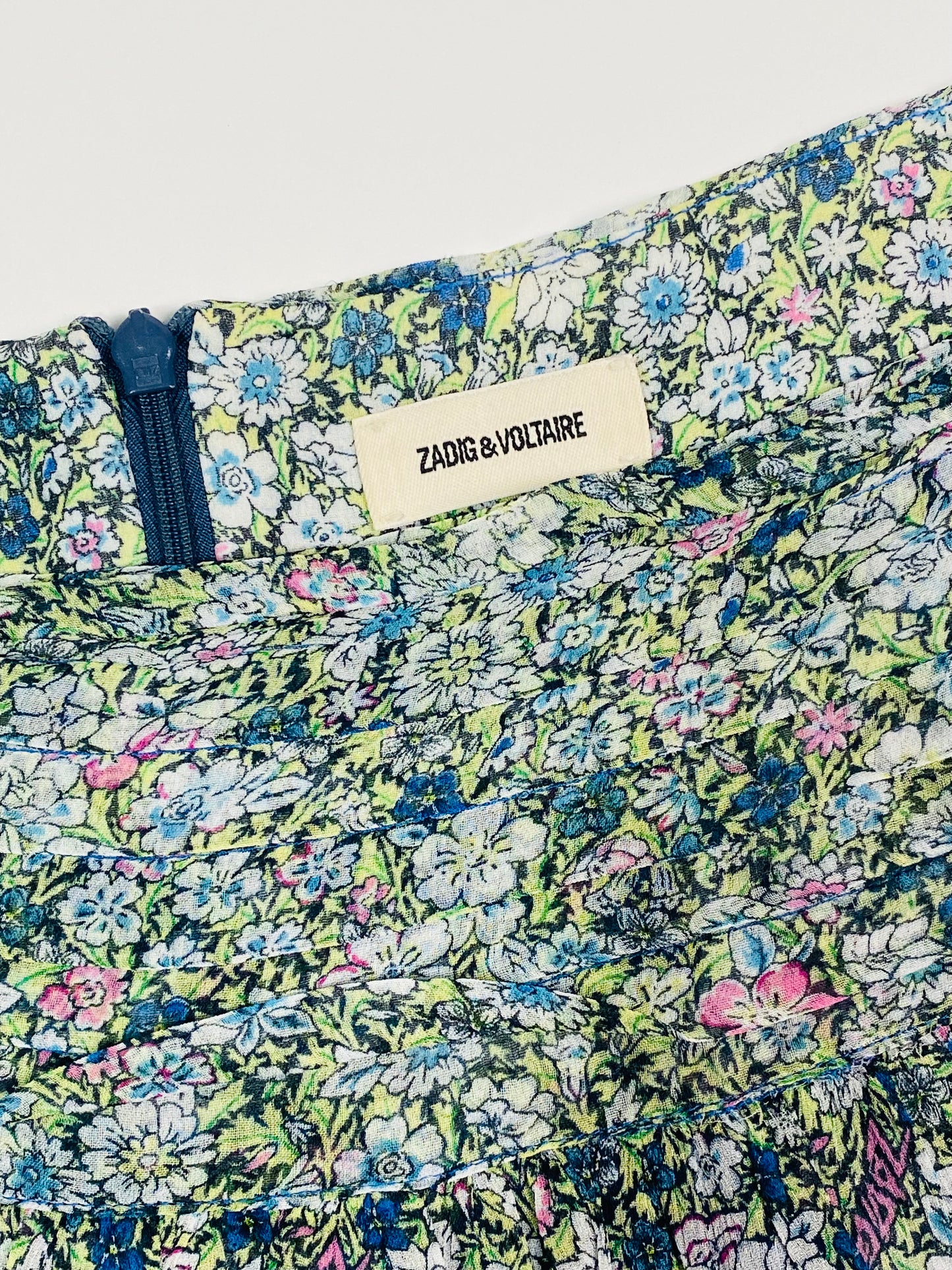 Zadig & Voltaire ruched mini skirt