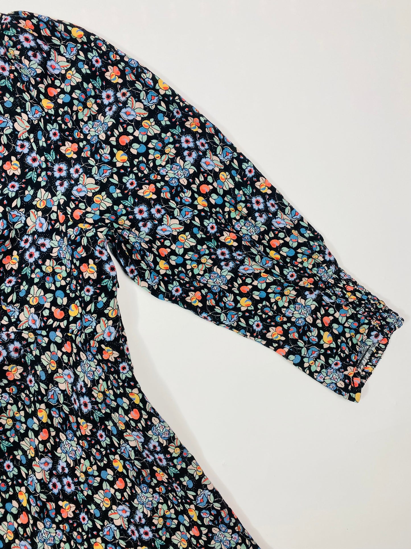 RIXO floral maxi dress