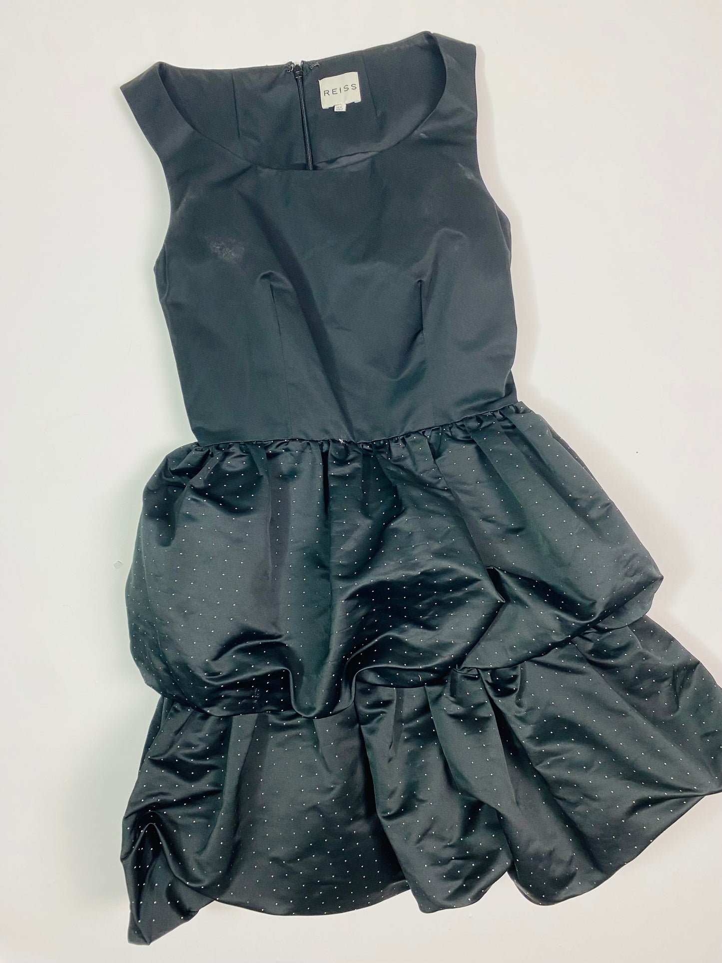 REISS puffball mini dress