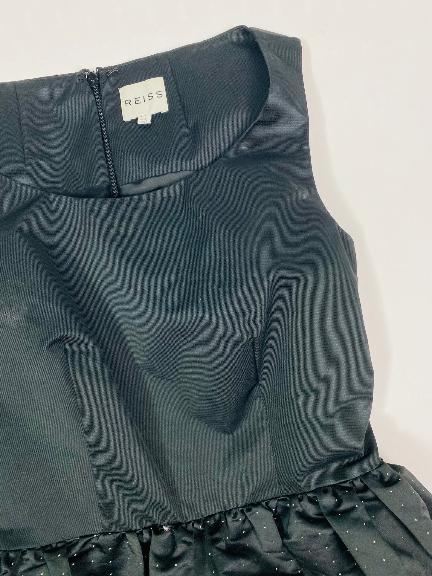 REISS puffball mini dress