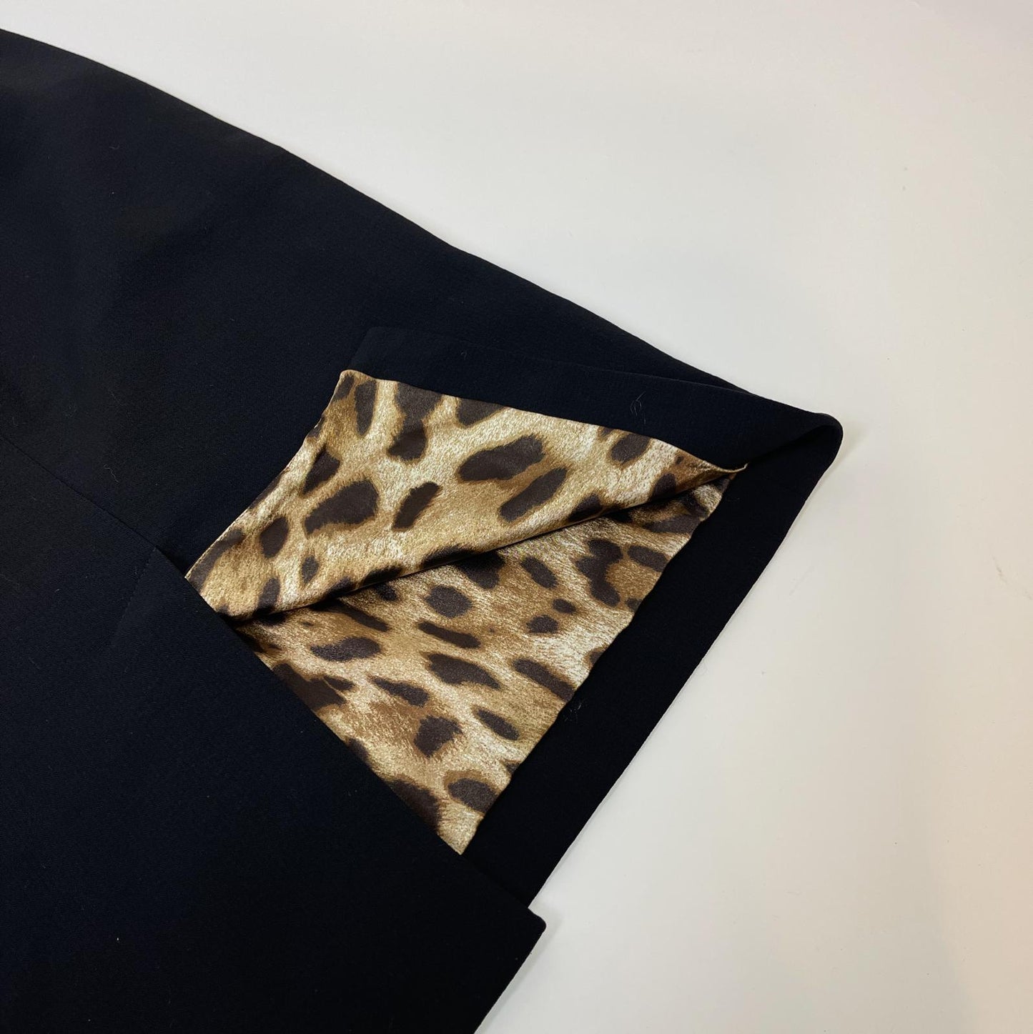 Dolce & Gabbana Black Midi Skirt