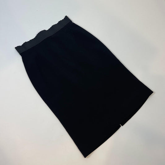 Dolce & Gabbana Black Midi Skirt